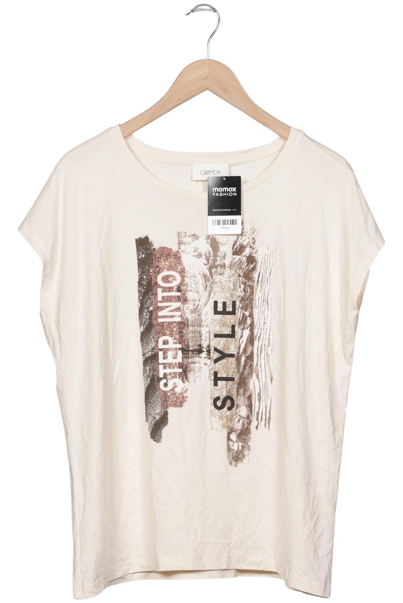 

Cartoon Damen T-Shirt, beige, Gr. 42