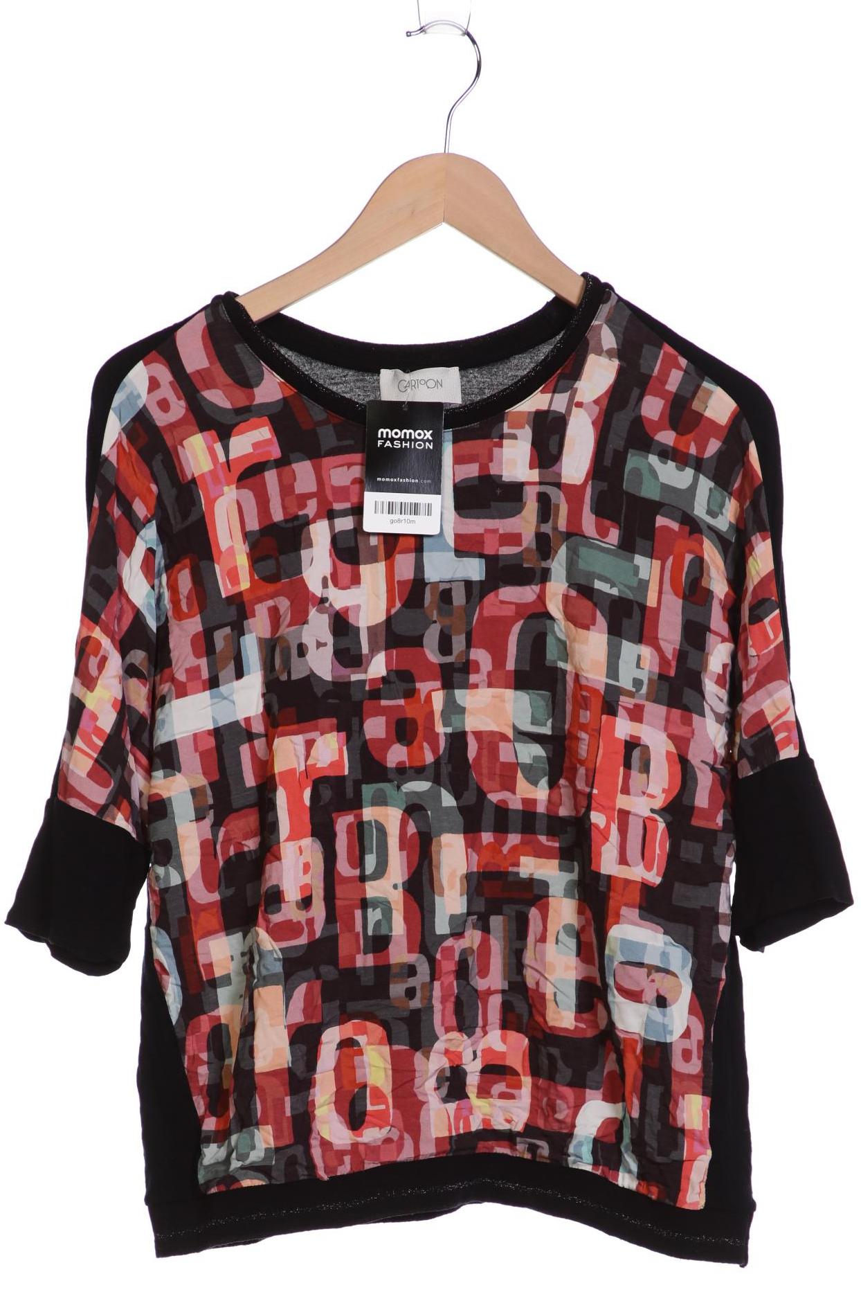 

Cartoon Damen T-Shirt, schwarz