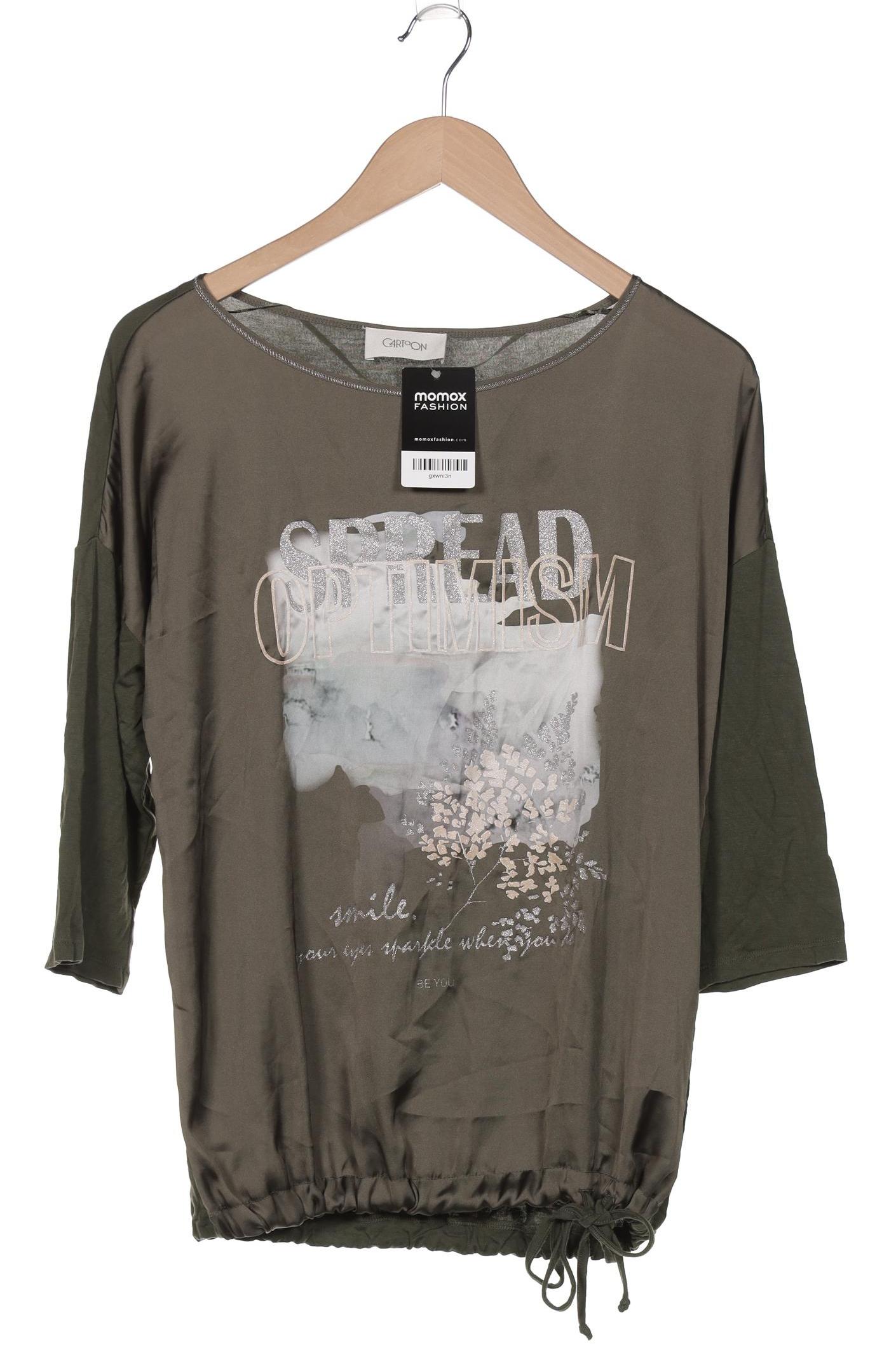 

Cartoon Damen T-Shirt, grün, Gr. 38