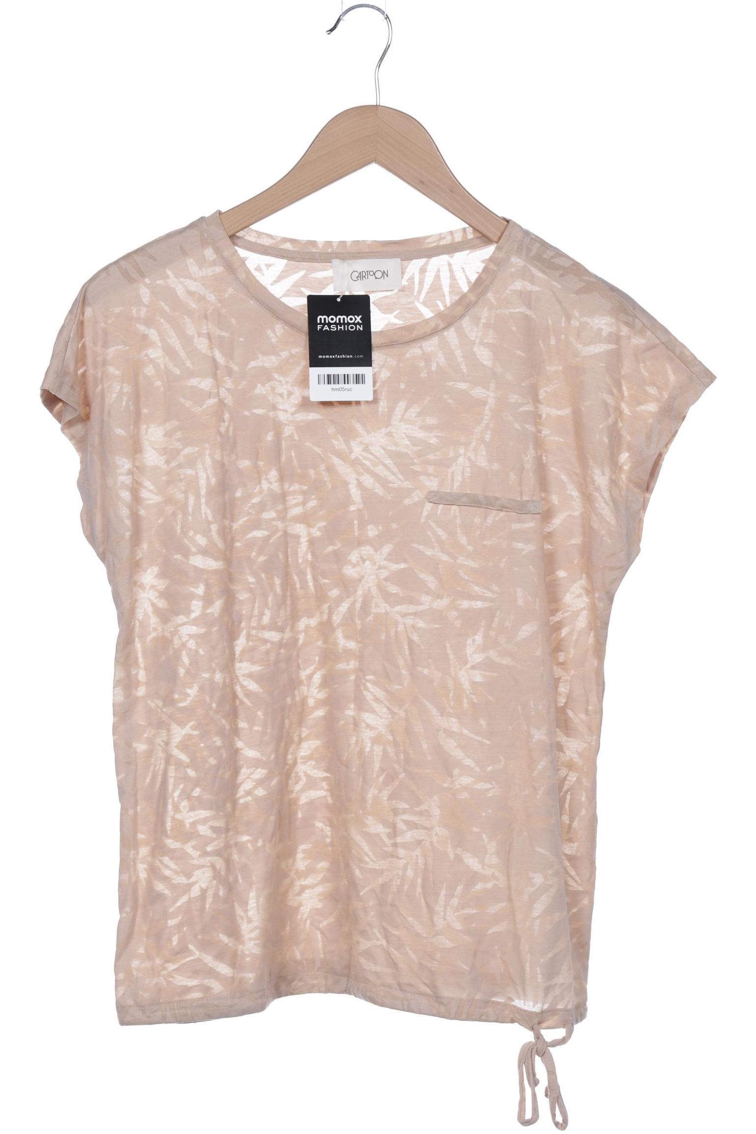 

Cartoon Damen T-Shirt, beige, Gr. 8