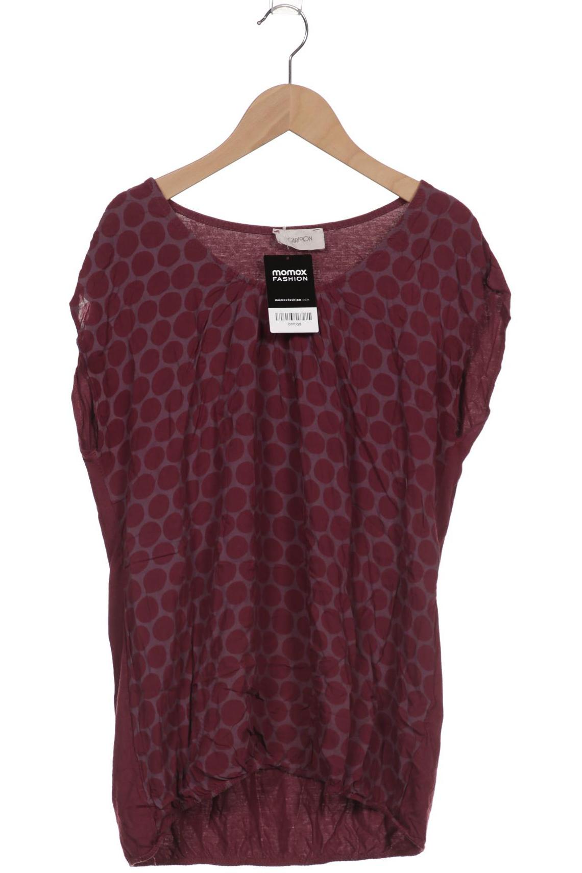 

Cartoon Damen T-Shirt, bordeaux