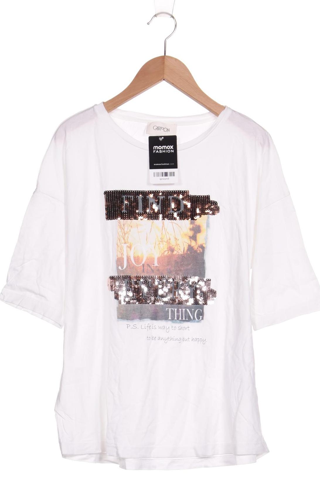 

Cartoon Damen T-Shirt, weiß
