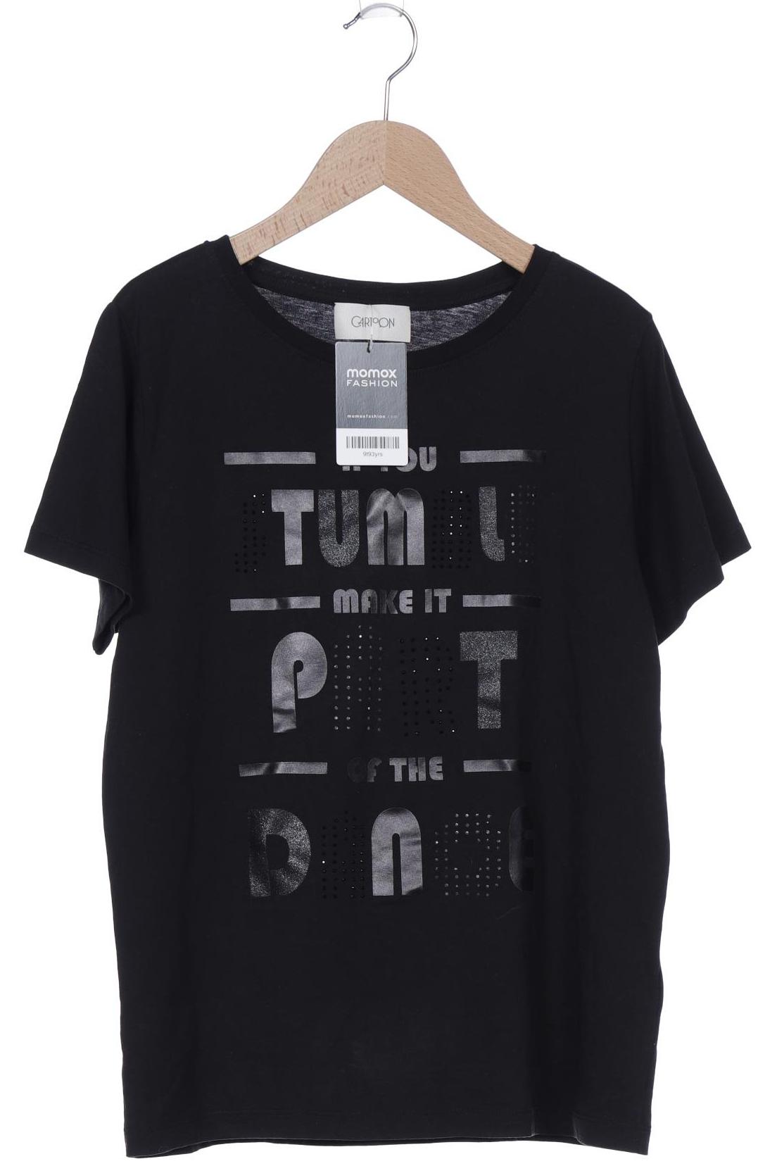 

Cartoon Damen T-Shirt, schwarz, Gr. 36