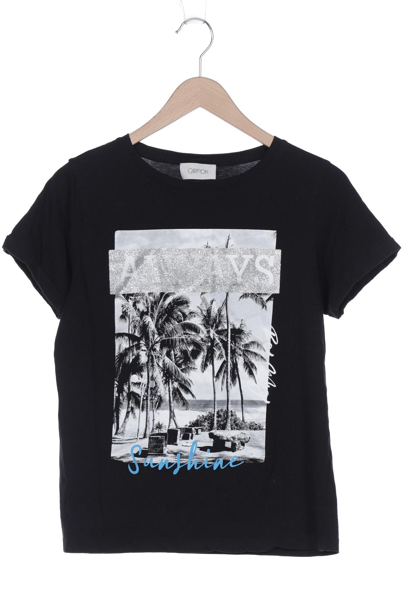 

Cartoon Damen T-Shirt, schwarz, Gr. 38