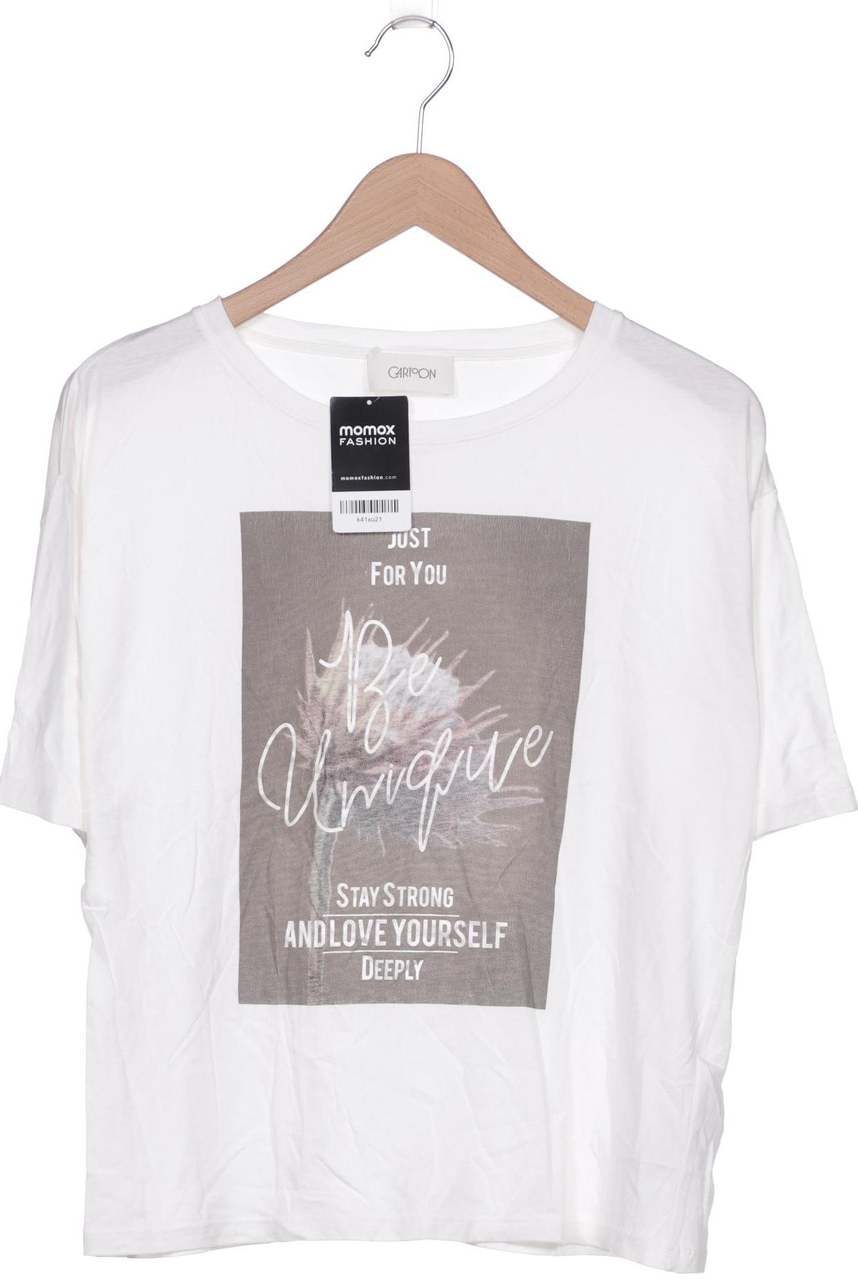 

Cartoon Damen T-Shirt, weiß