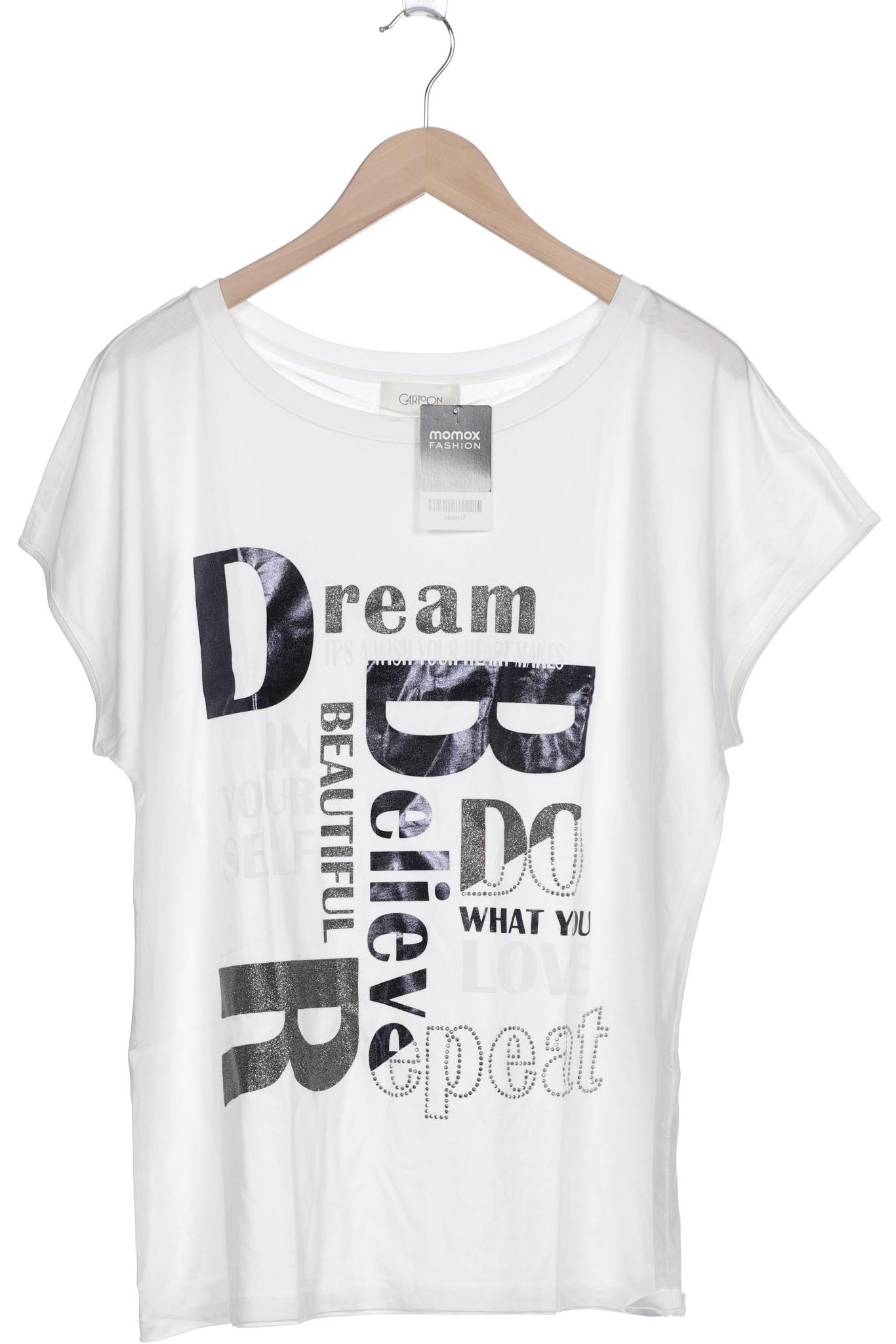 

Cartoon Damen T-Shirt, weiß
