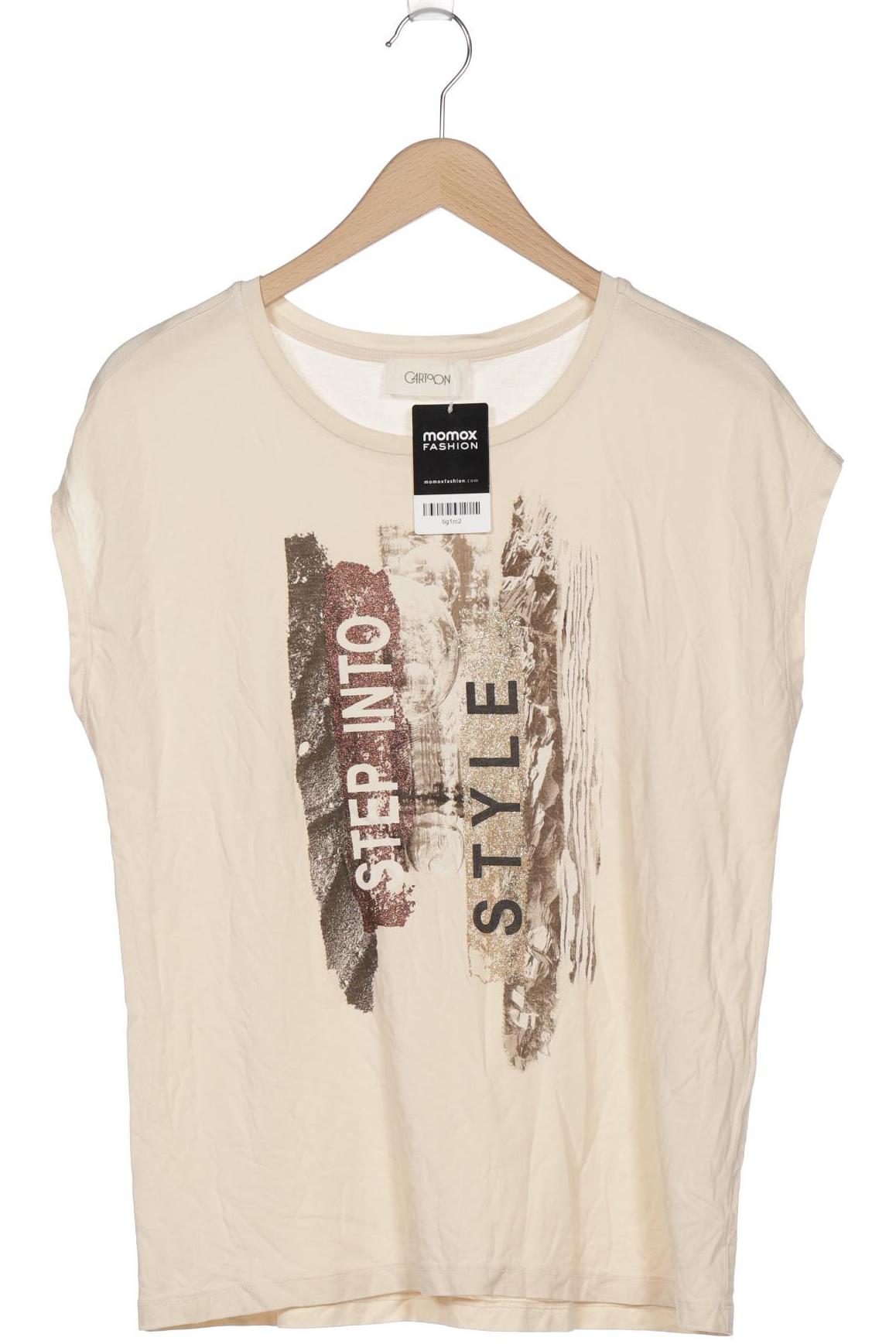

Cartoon Damen T-Shirt, cremeweiß, Gr. 38