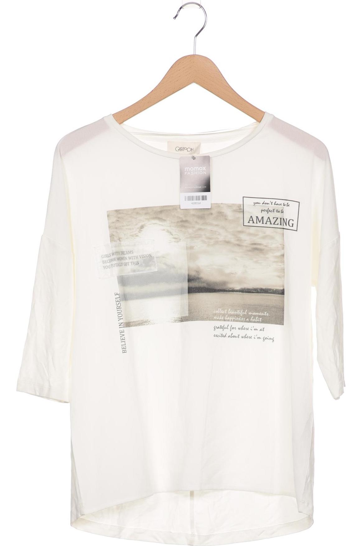 

Cartoon Damen T-Shirt, weiß