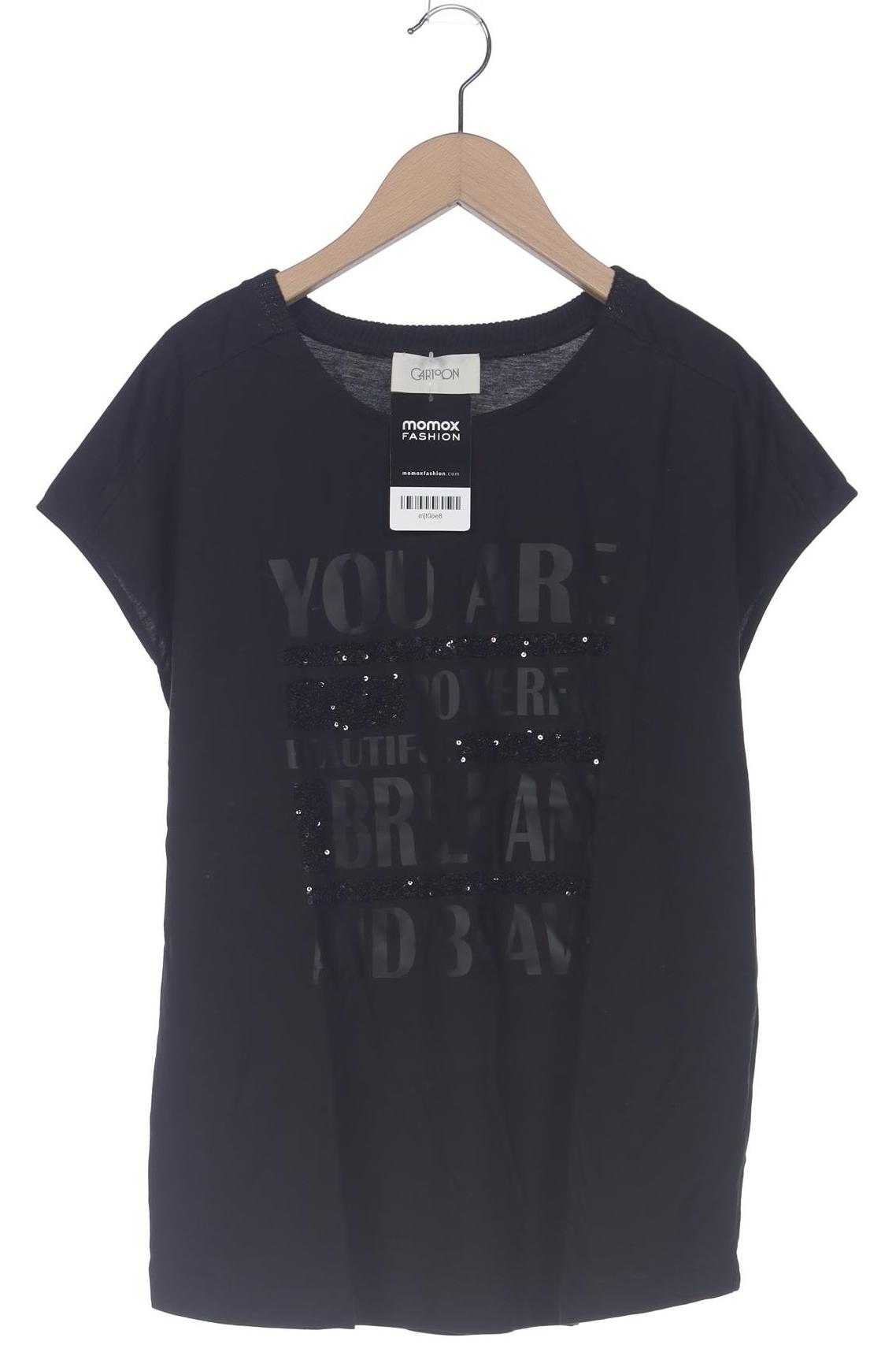

Cartoon Damen T-Shirt, schwarz, Gr. 40
