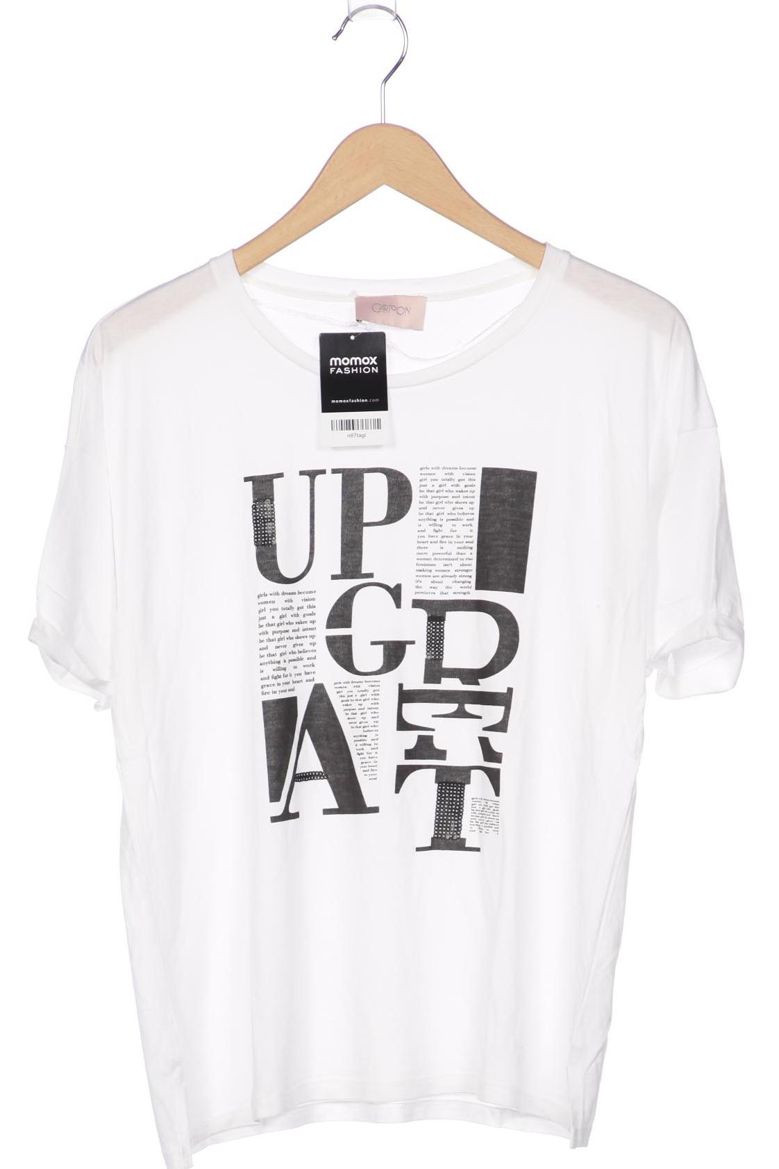 

Cartoon Damen T-Shirt, weiß