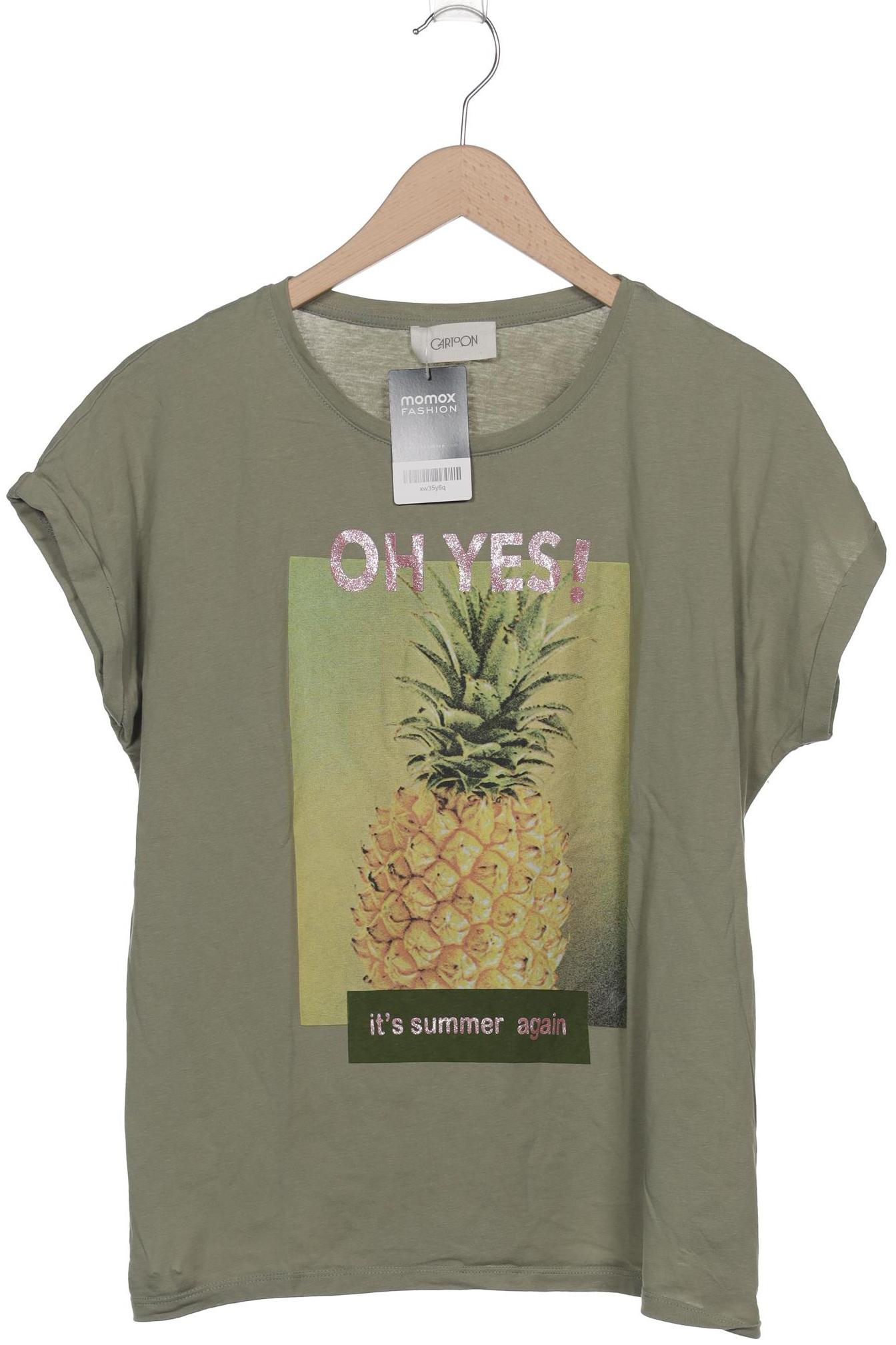 

Cartoon Damen T-Shirt, grün, Gr. 42