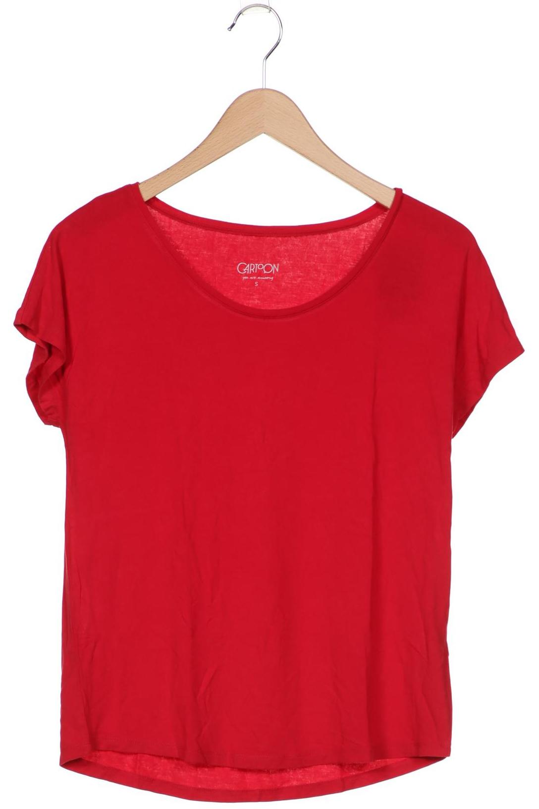 

Cartoon Damen T-Shirt, rot