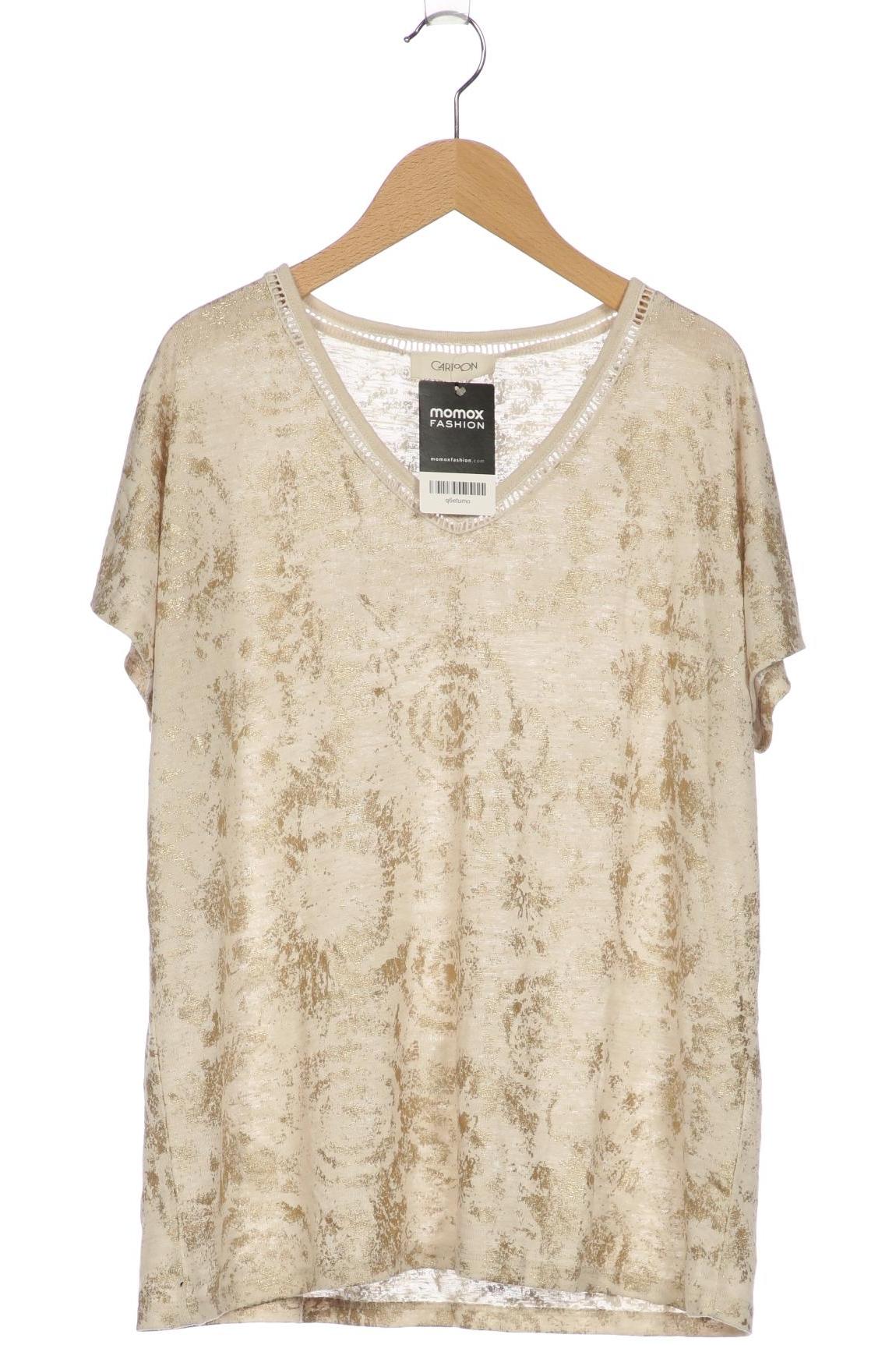 

Cartoon Damen T-Shirt, beige, Gr. 42