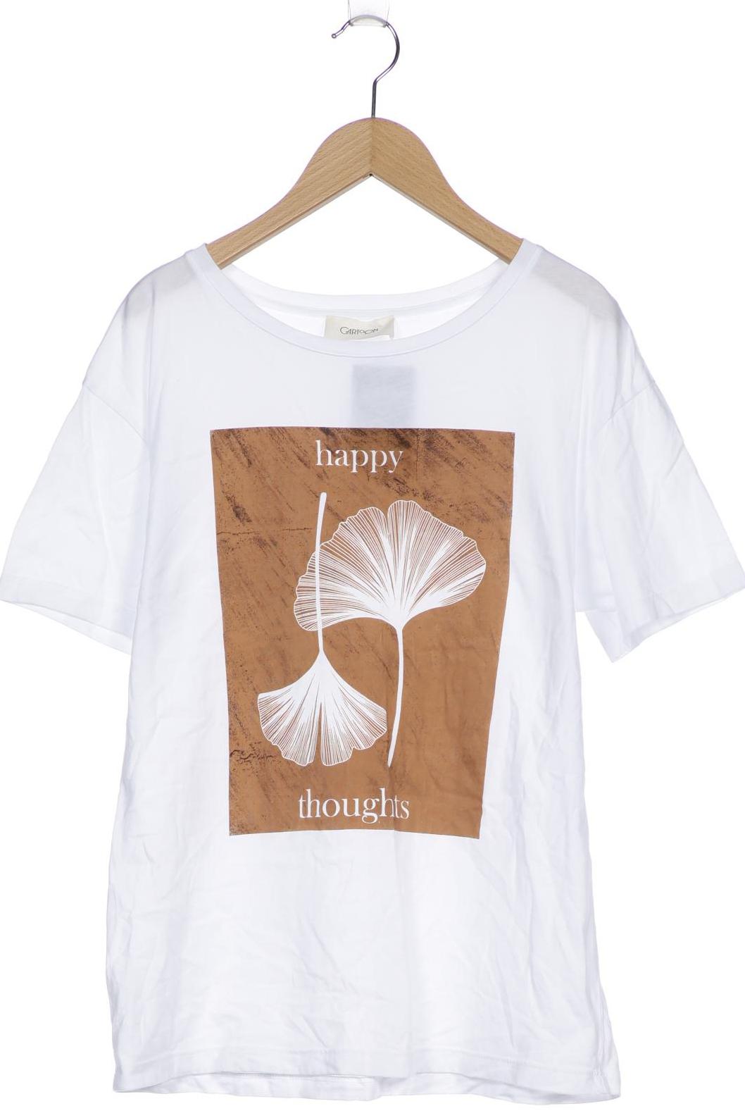 

Cartoon Damen T-Shirt, weiß