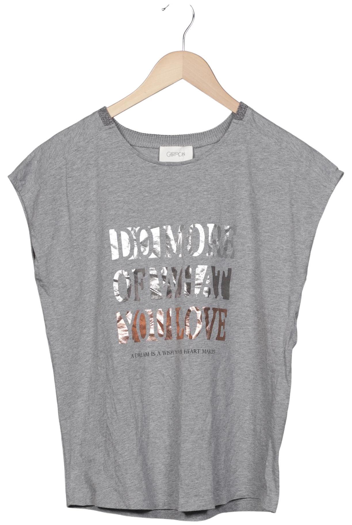 

Cartoon Damen T-Shirt, grau, Gr. 38