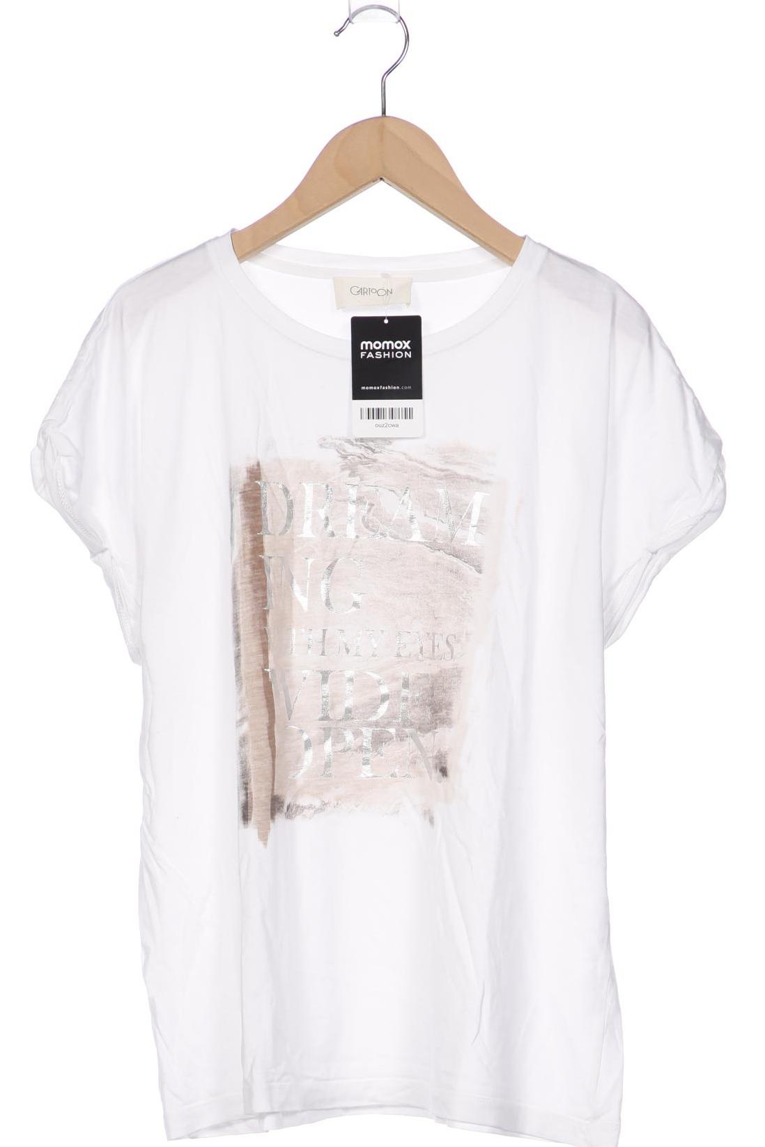 

Cartoon Damen T-Shirt, weiß