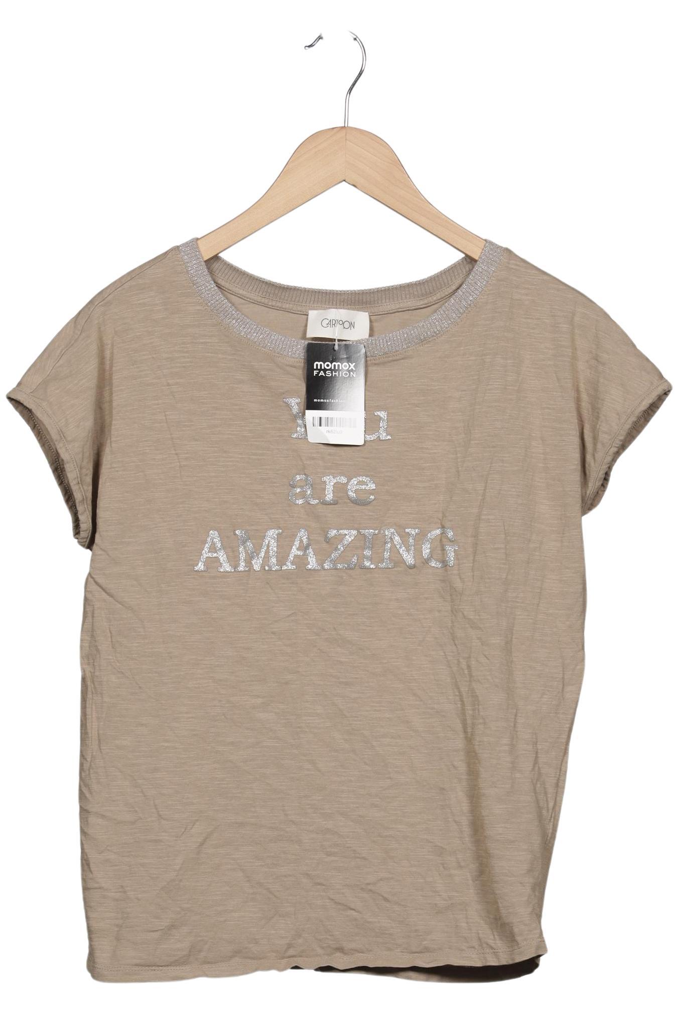

Cartoon Damen T-Shirt, beige, Gr. 36