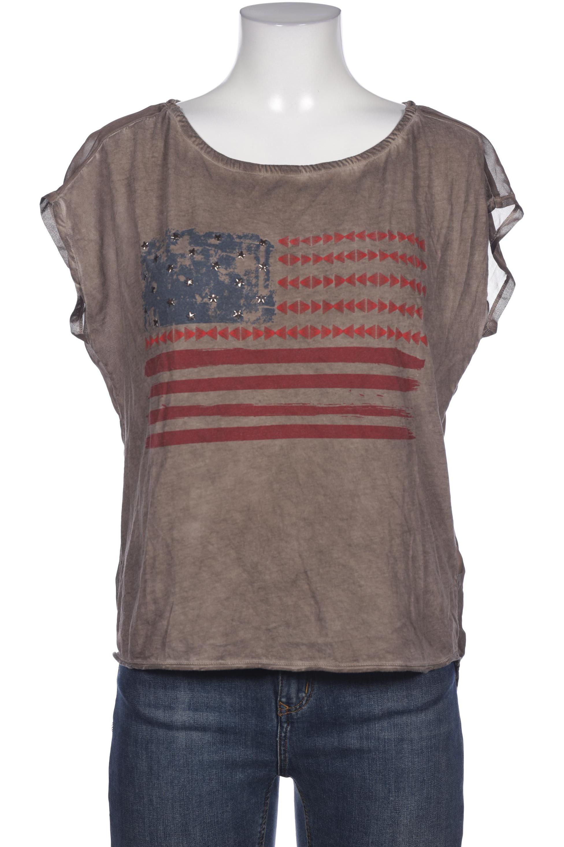 

Cartoon Damen T-Shirt, braun