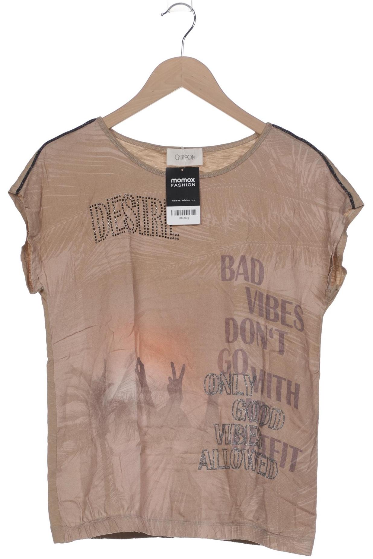 

Cartoon Damen T-Shirt, braun, Gr. 36