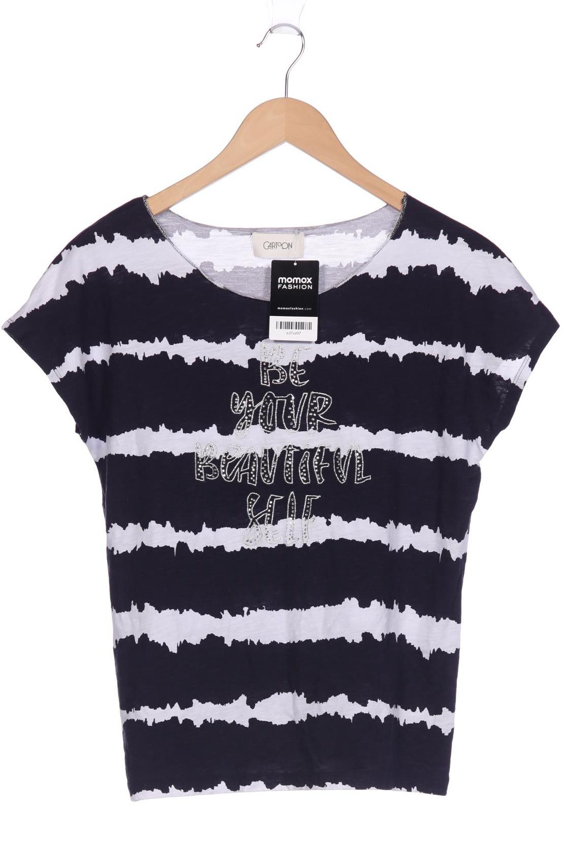 

Cartoon Damen T-Shirt, marineblau