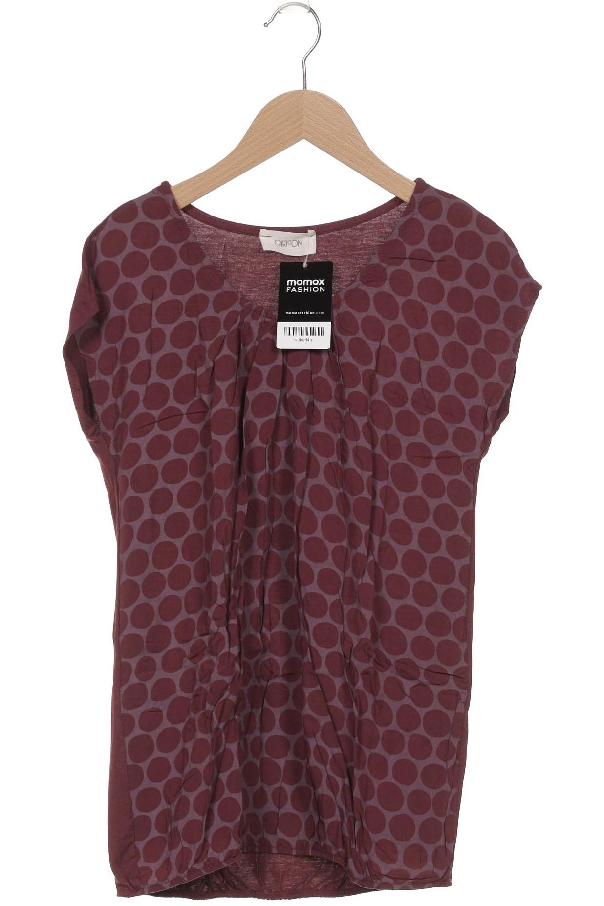 

Cartoon Damen T-Shirt, bordeaux, Gr. 36