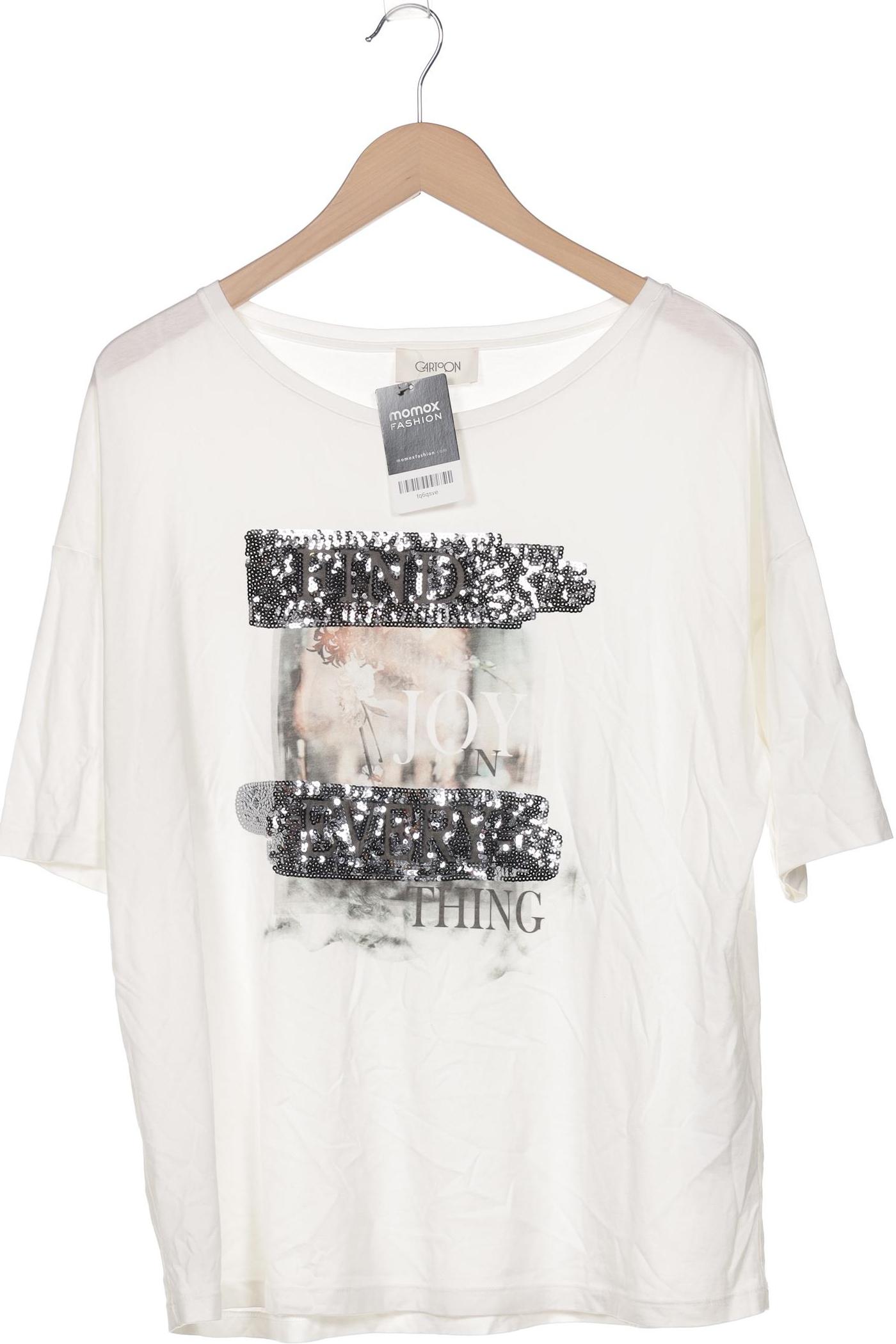 

Cartoon Damen T-Shirt, weiß