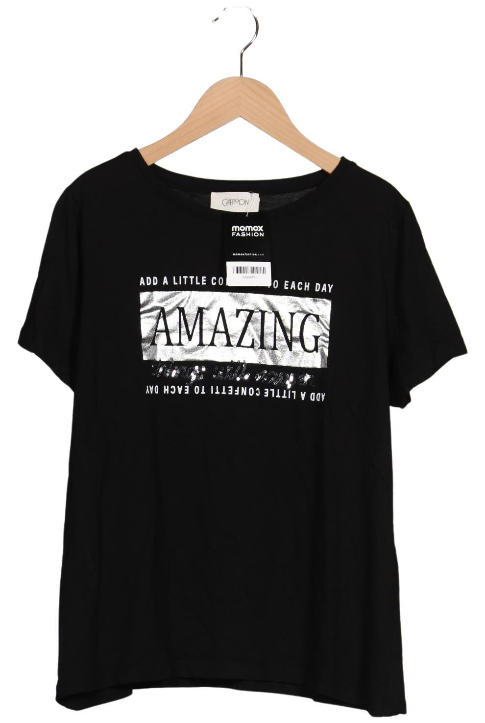 

Cartoon Damen T-Shirt, schwarz, Gr. 42