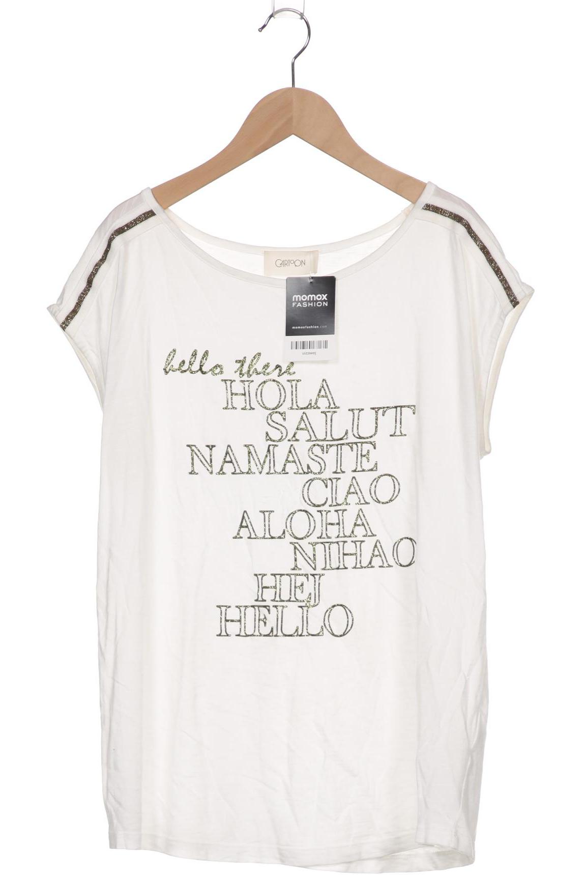 

Cartoon Damen T-Shirt, weiß