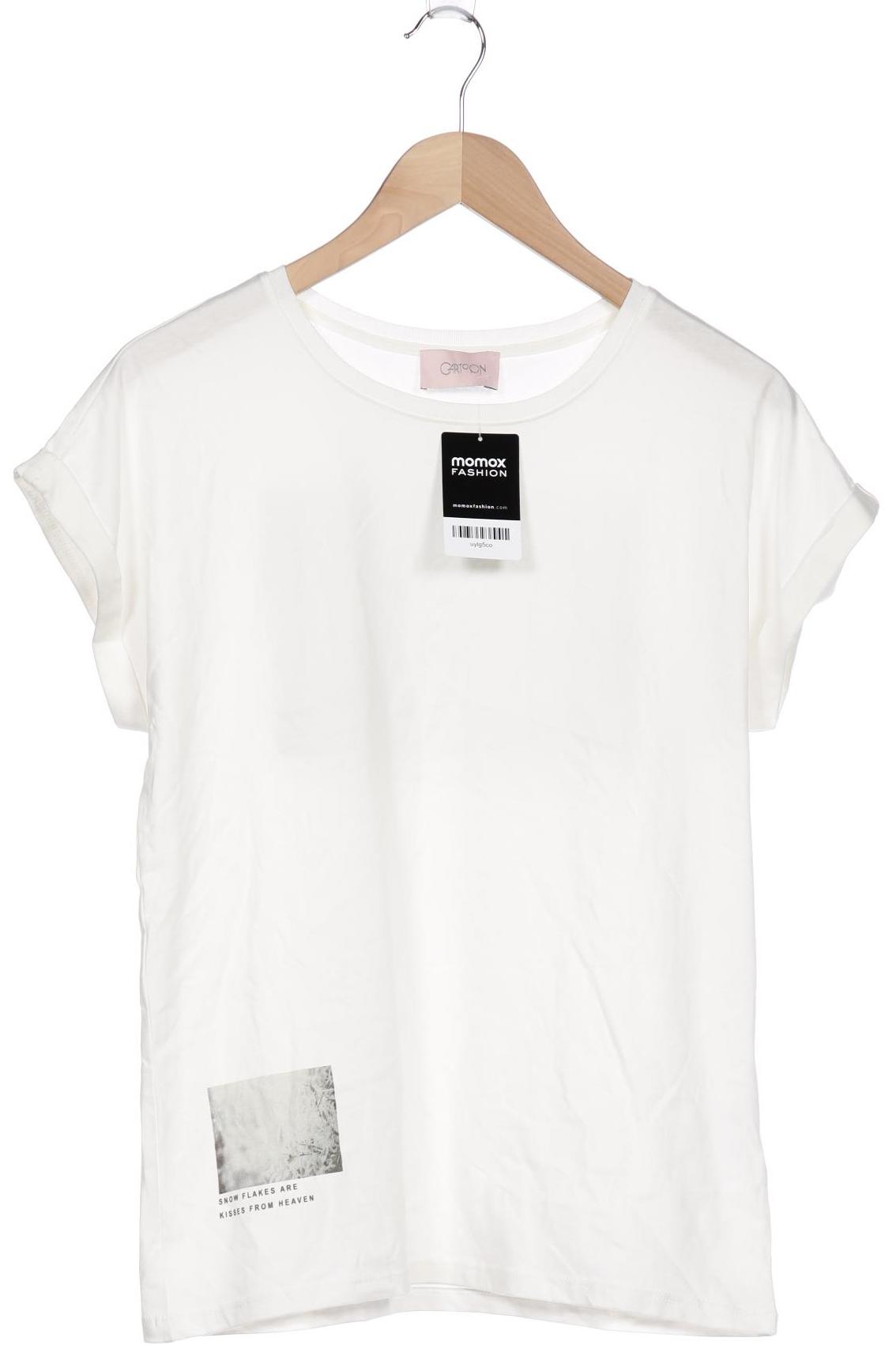 

Cartoon Damen T-Shirt, weiß