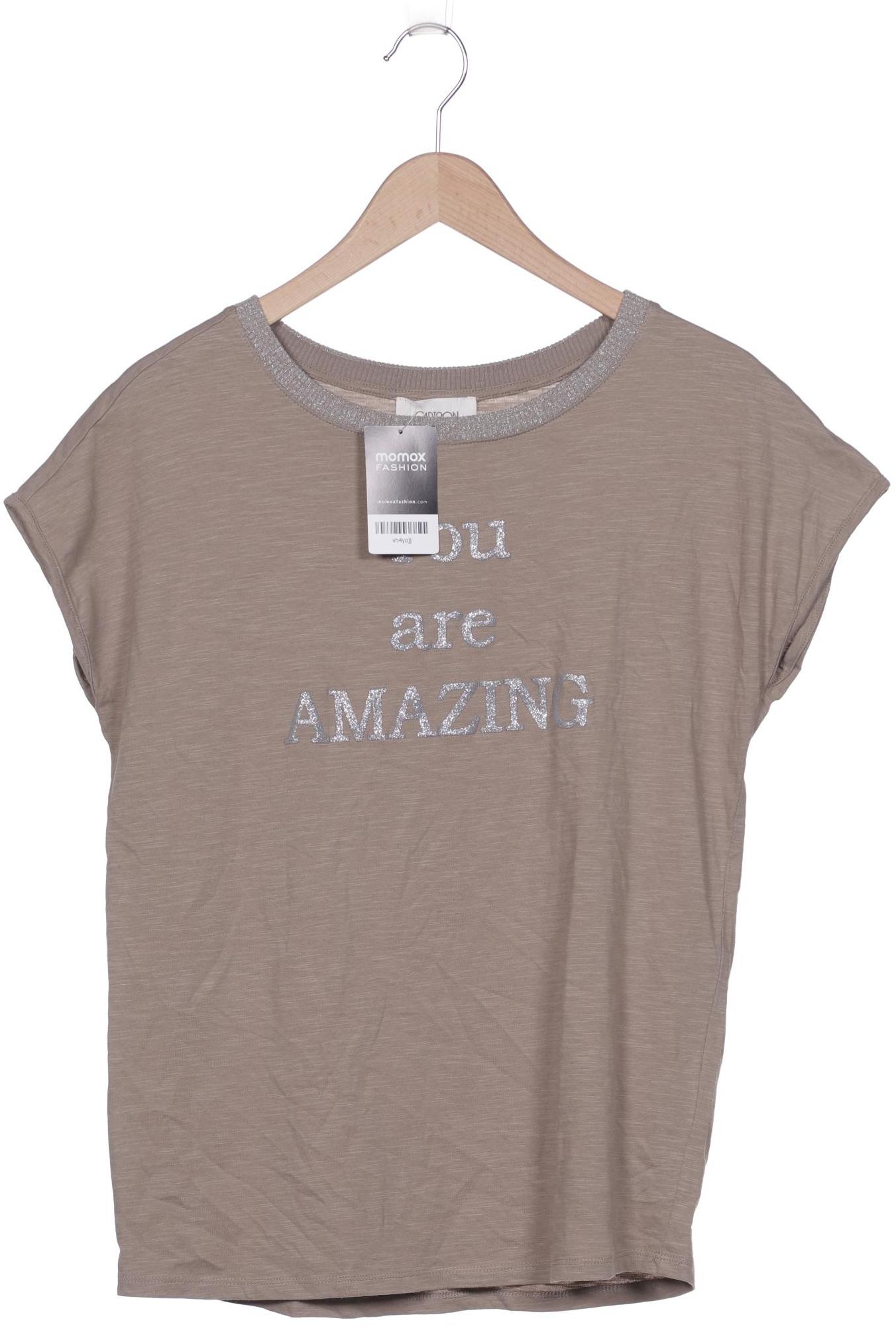 

Cartoon Damen T-Shirt, beige