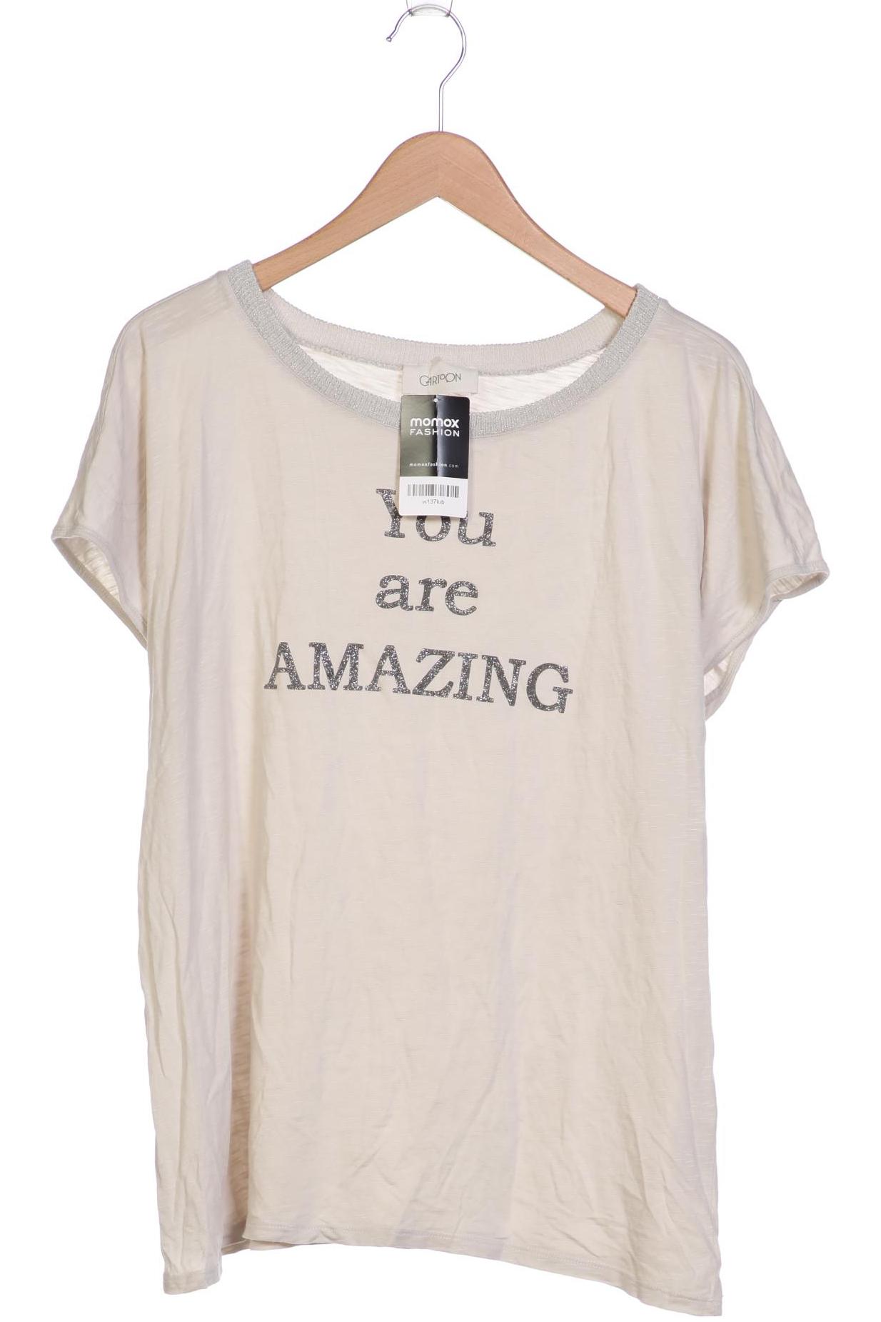 

Cartoon Damen T-Shirt, cremeweiß