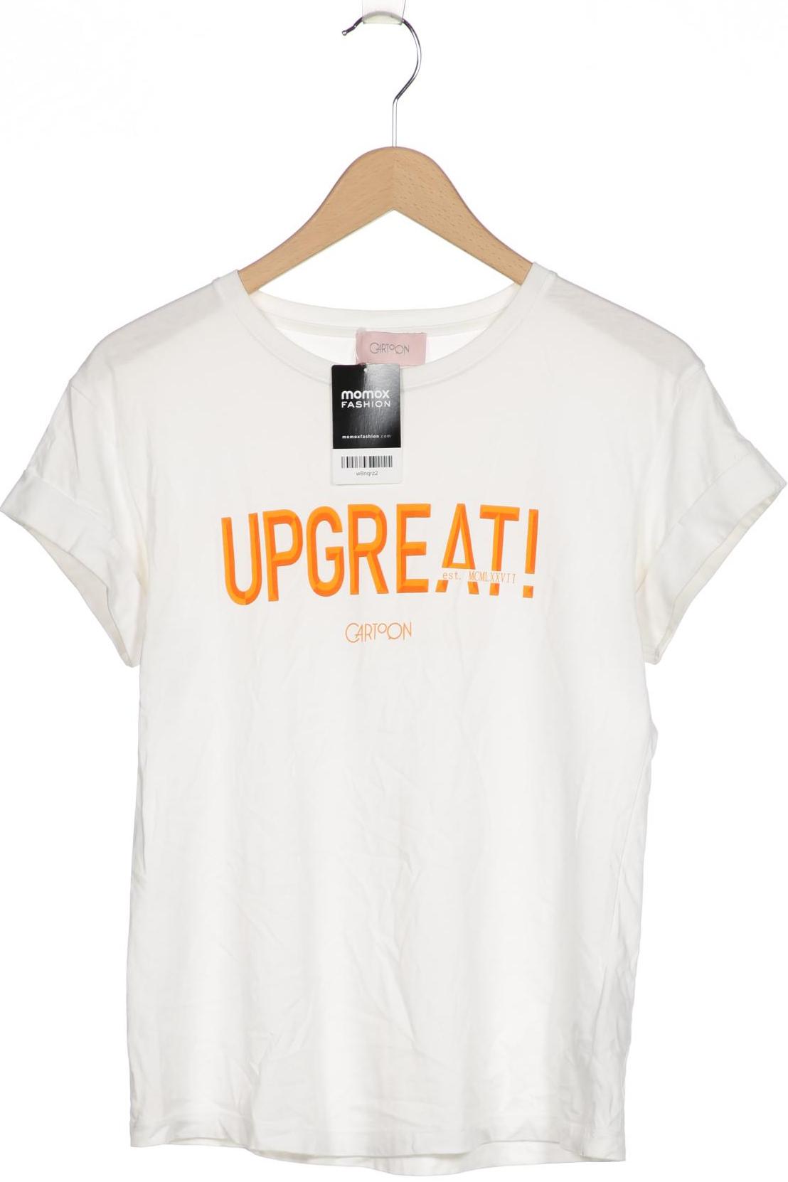 

Cartoon Damen T-Shirt, weiß