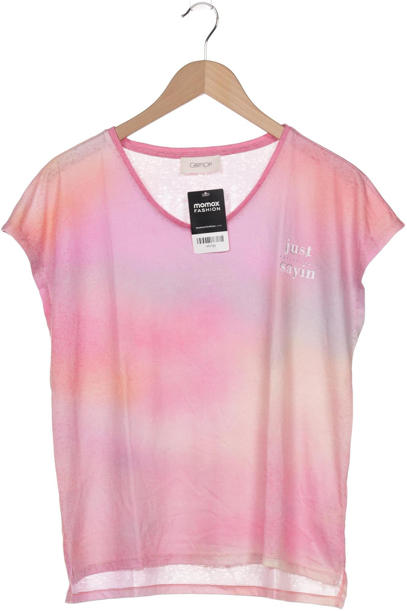 

Cartoon Damen T-Shirt, pink