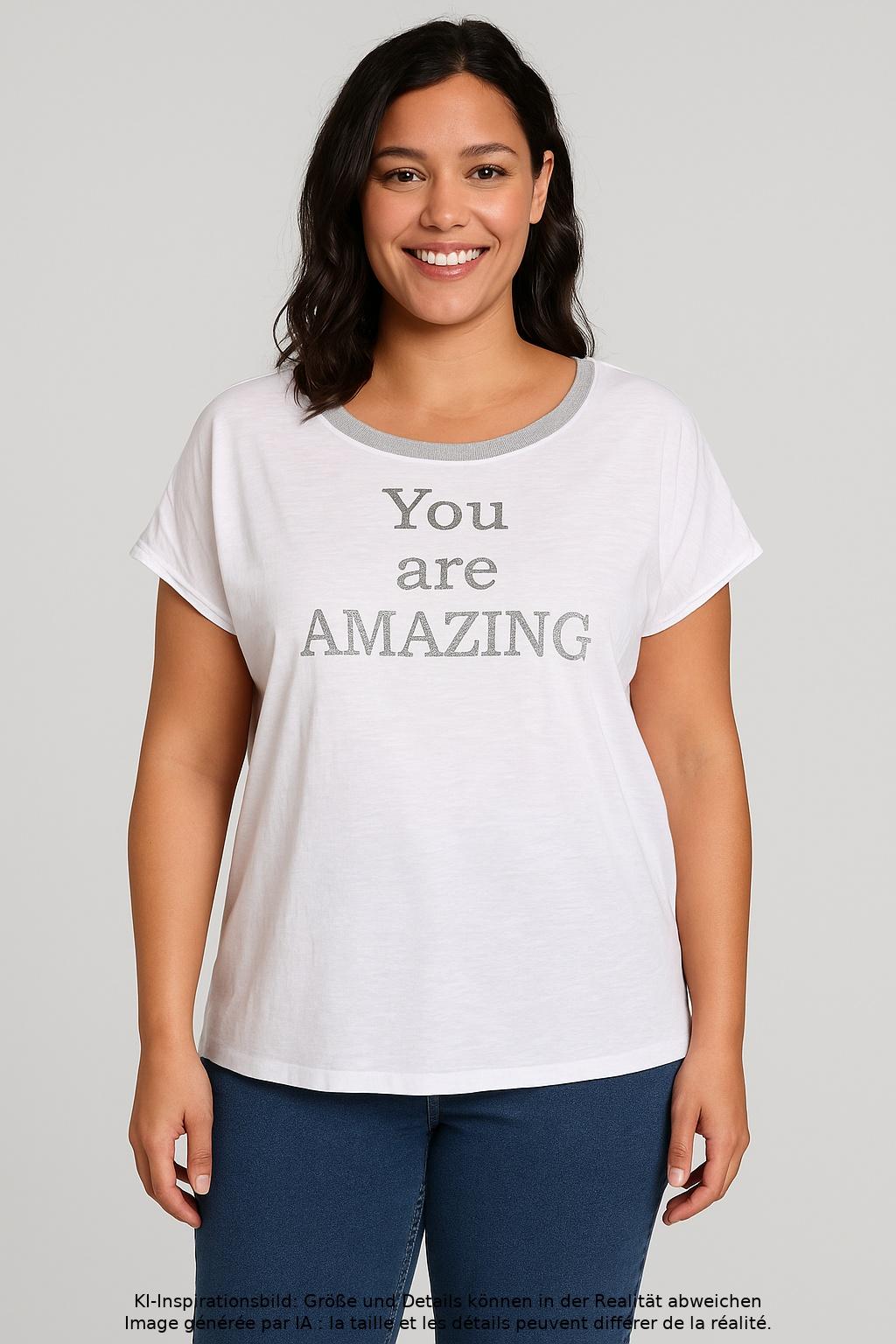 

Cartoon Damen T-Shirt, weiß, Gr. 42