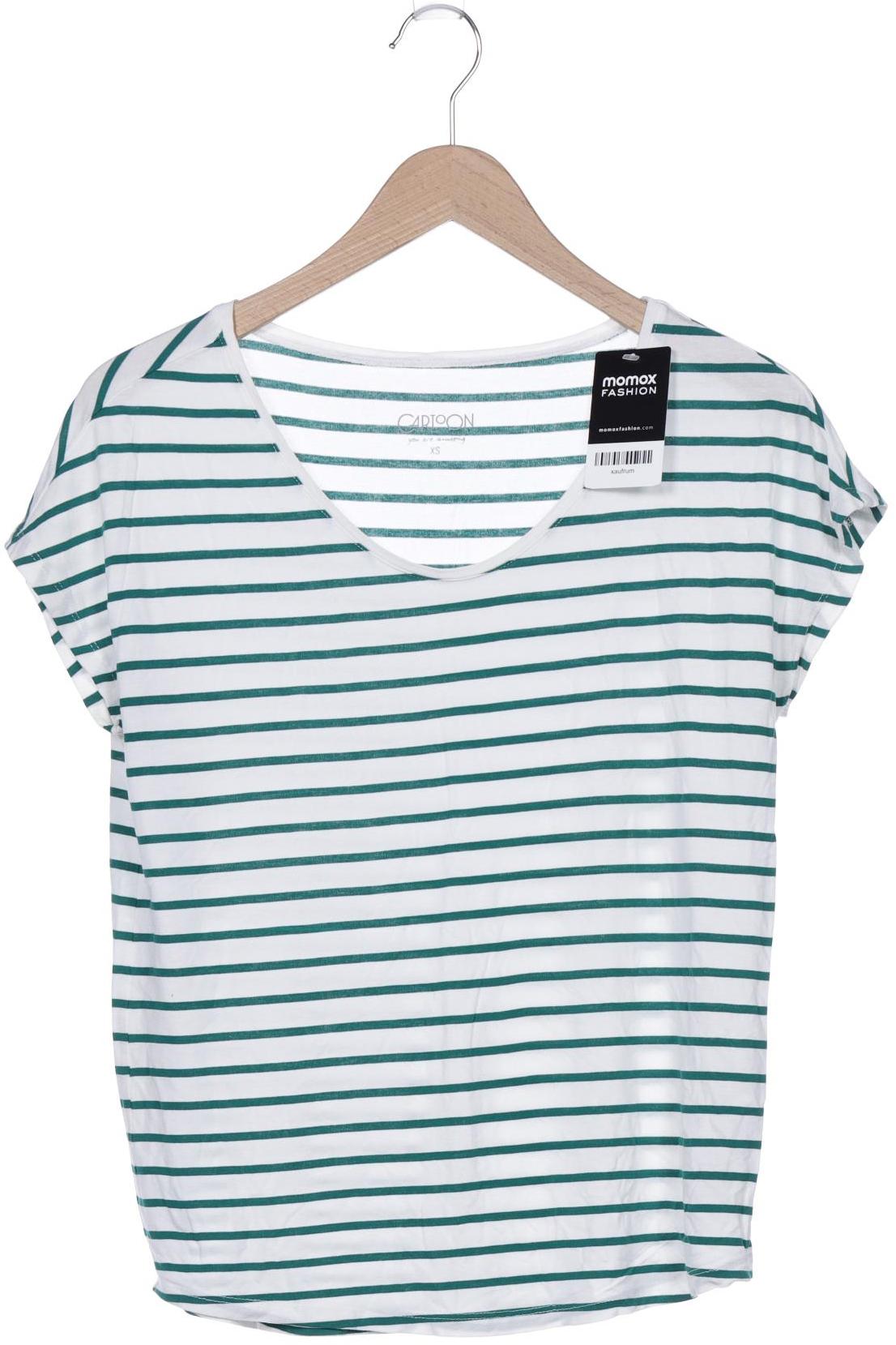 

Cartoon Damen T-Shirt, weiß