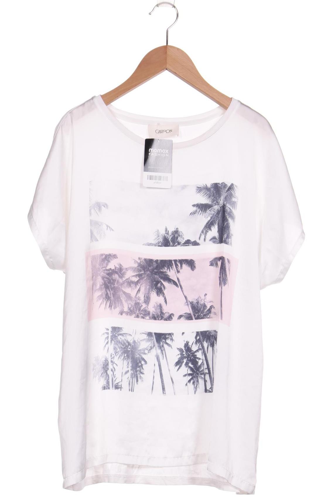 

Cartoon Damen T-Shirt, weiß