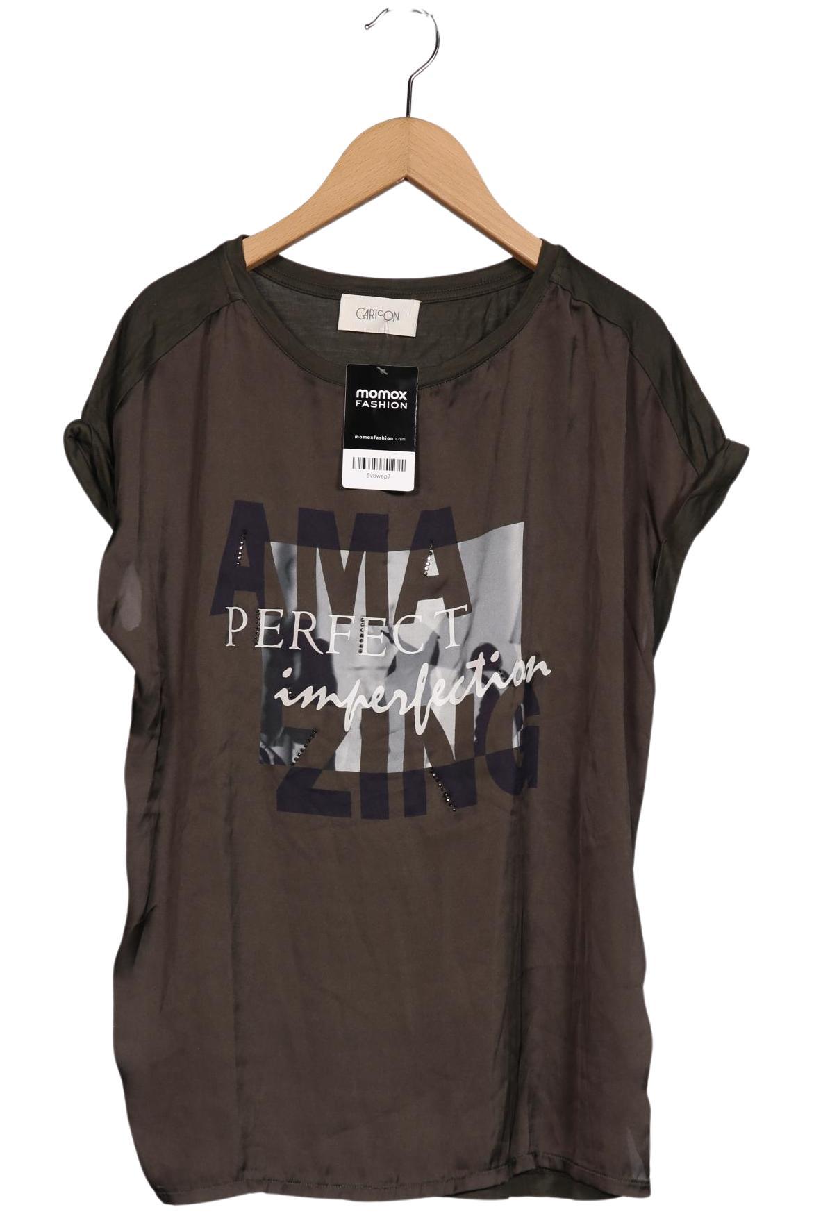 

Cartoon Damen T-Shirt, grün, Gr. 42