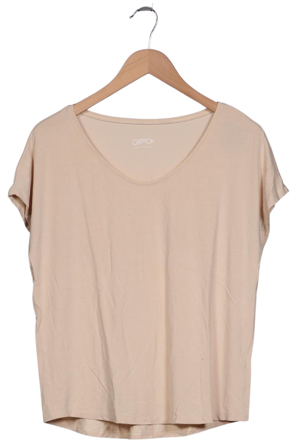 

Cartoon Damen T-Shirt, beige, Gr. 42