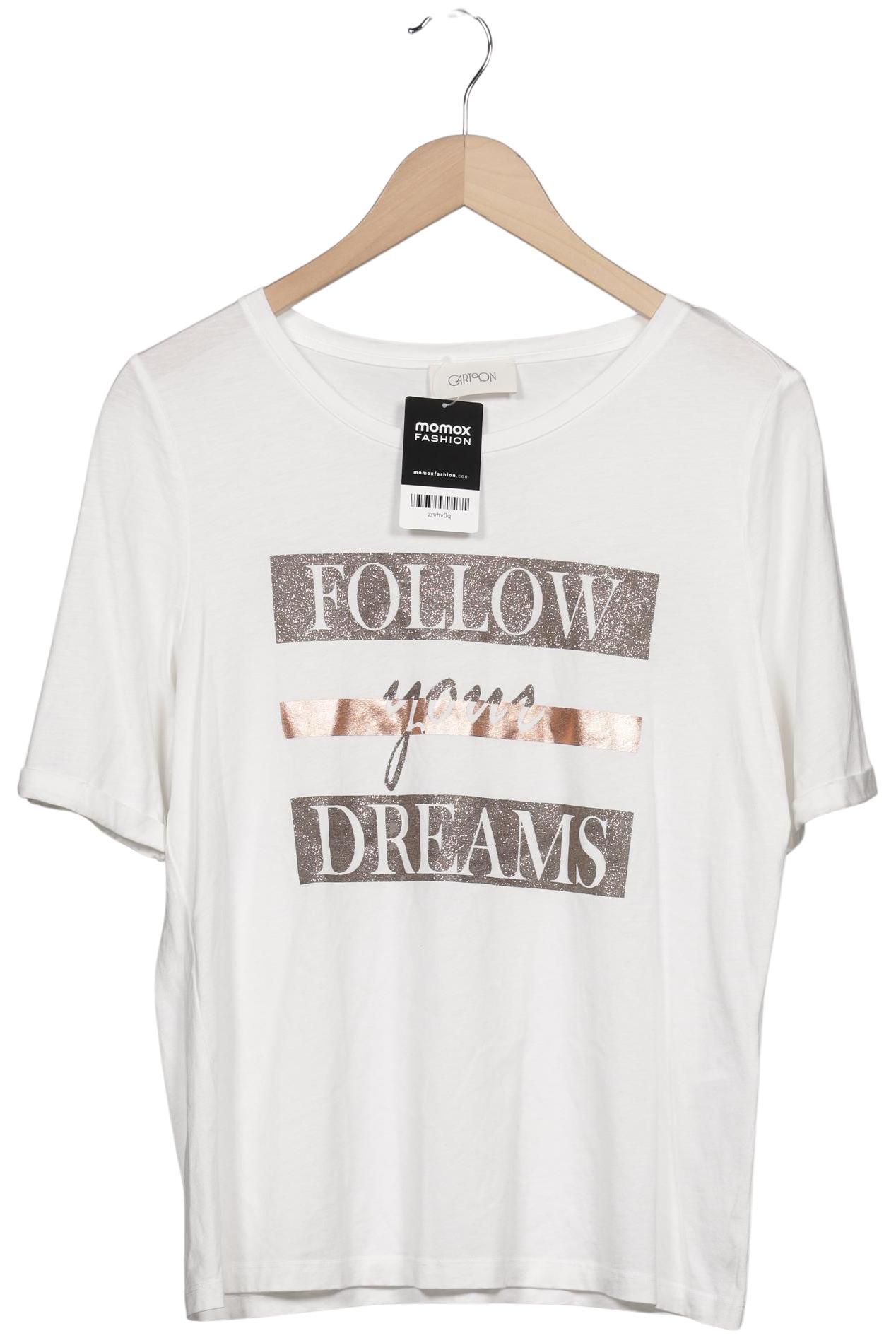 

Cartoon Damen T-Shirt, cremeweiß, Gr. 36