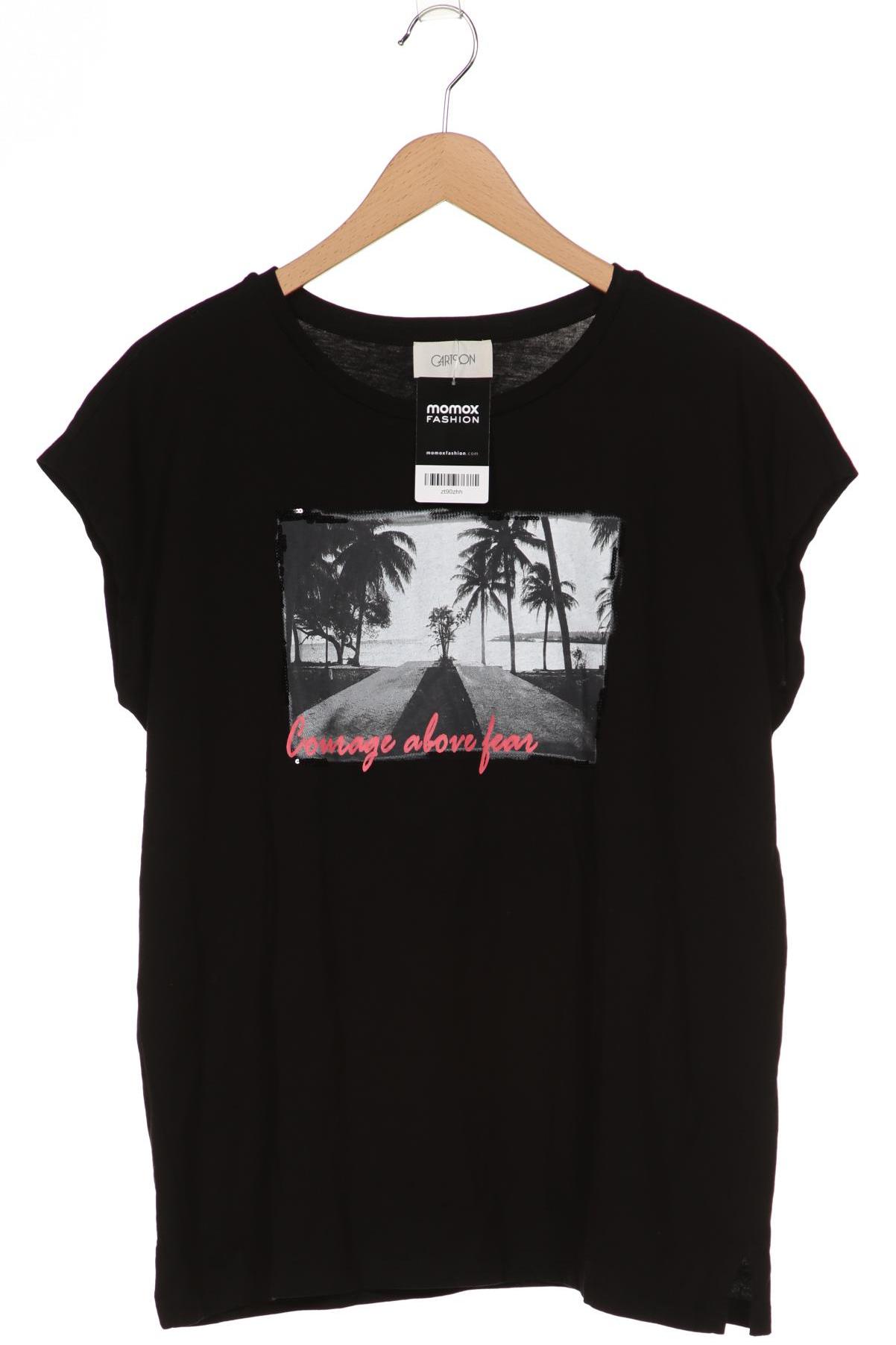 

Cartoon Damen T-Shirt, schwarz