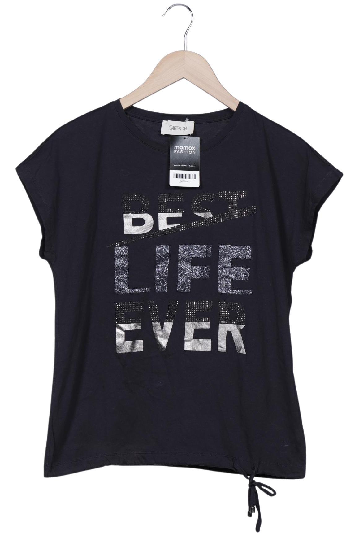 

Cartoon Damen T-Shirt, marineblau, Gr. 36