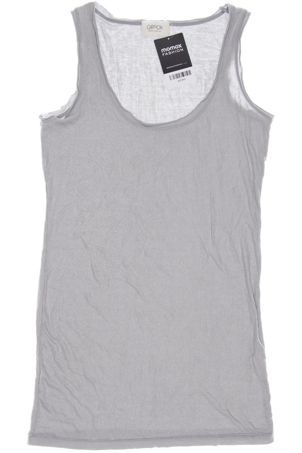 

Cartoon Damen Top, grau
