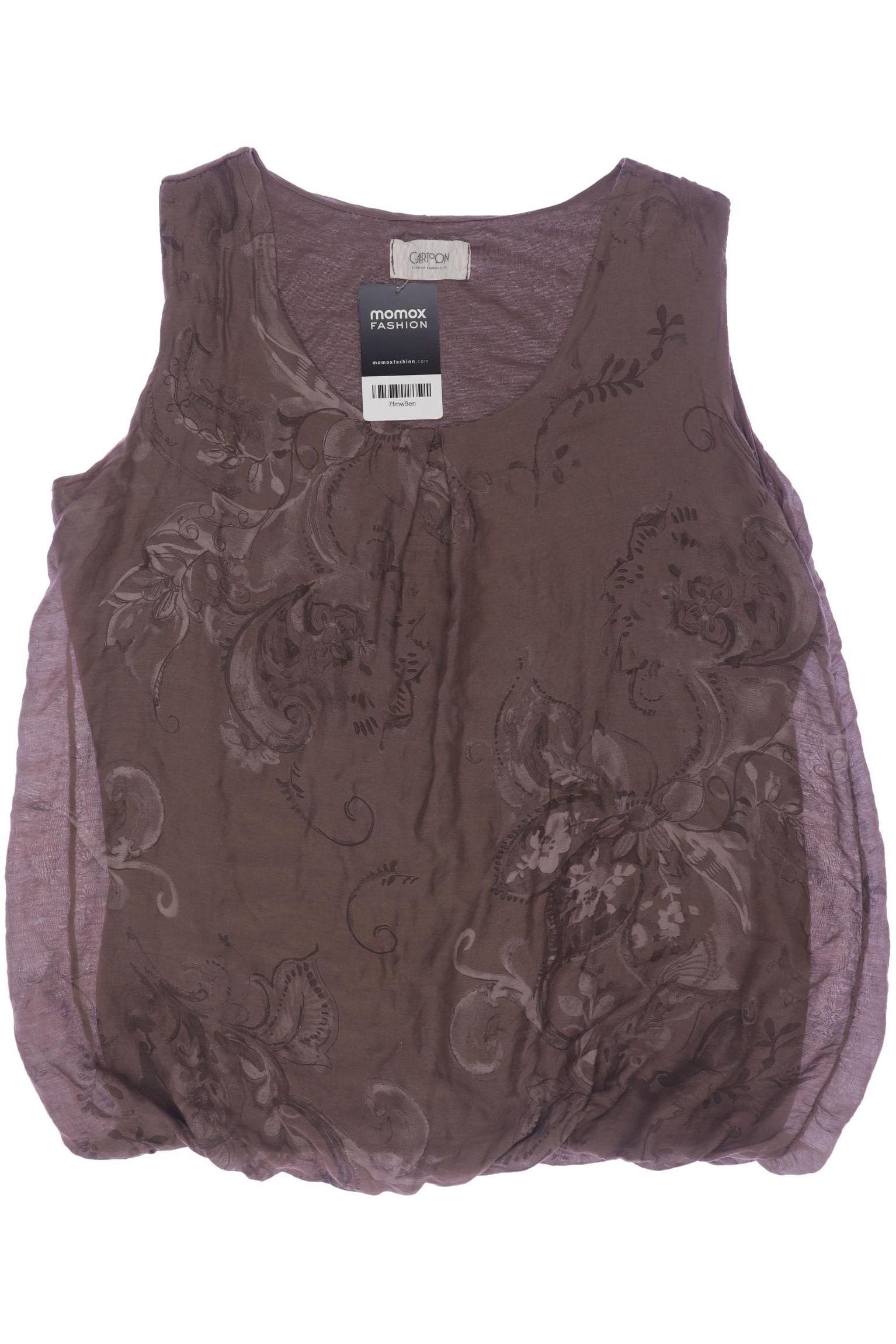 

Cartoon Damen Top, braun, Gr. 44