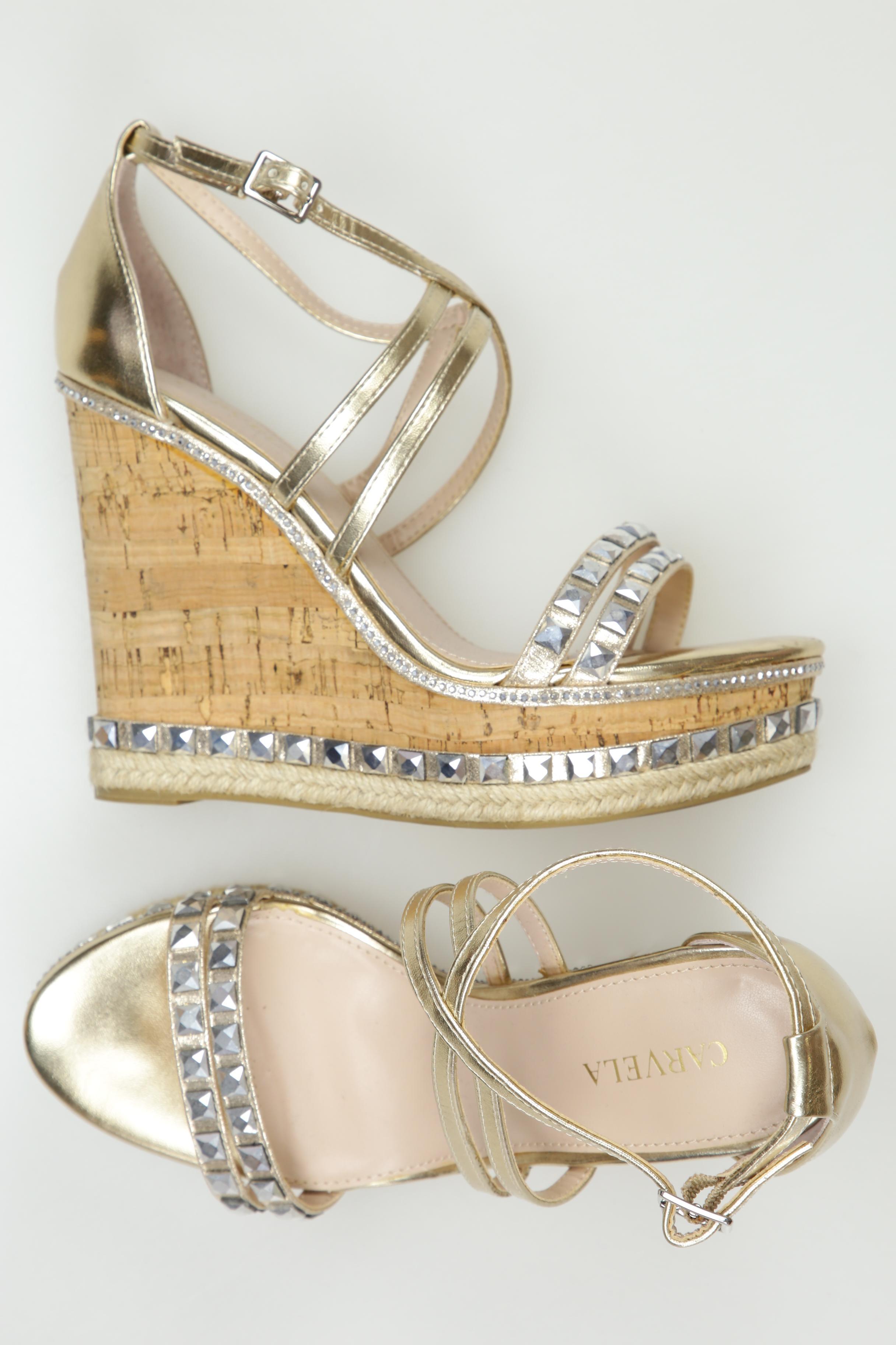 Thumbnail - Carvela Damen Sandale, gold, Gr. 36
