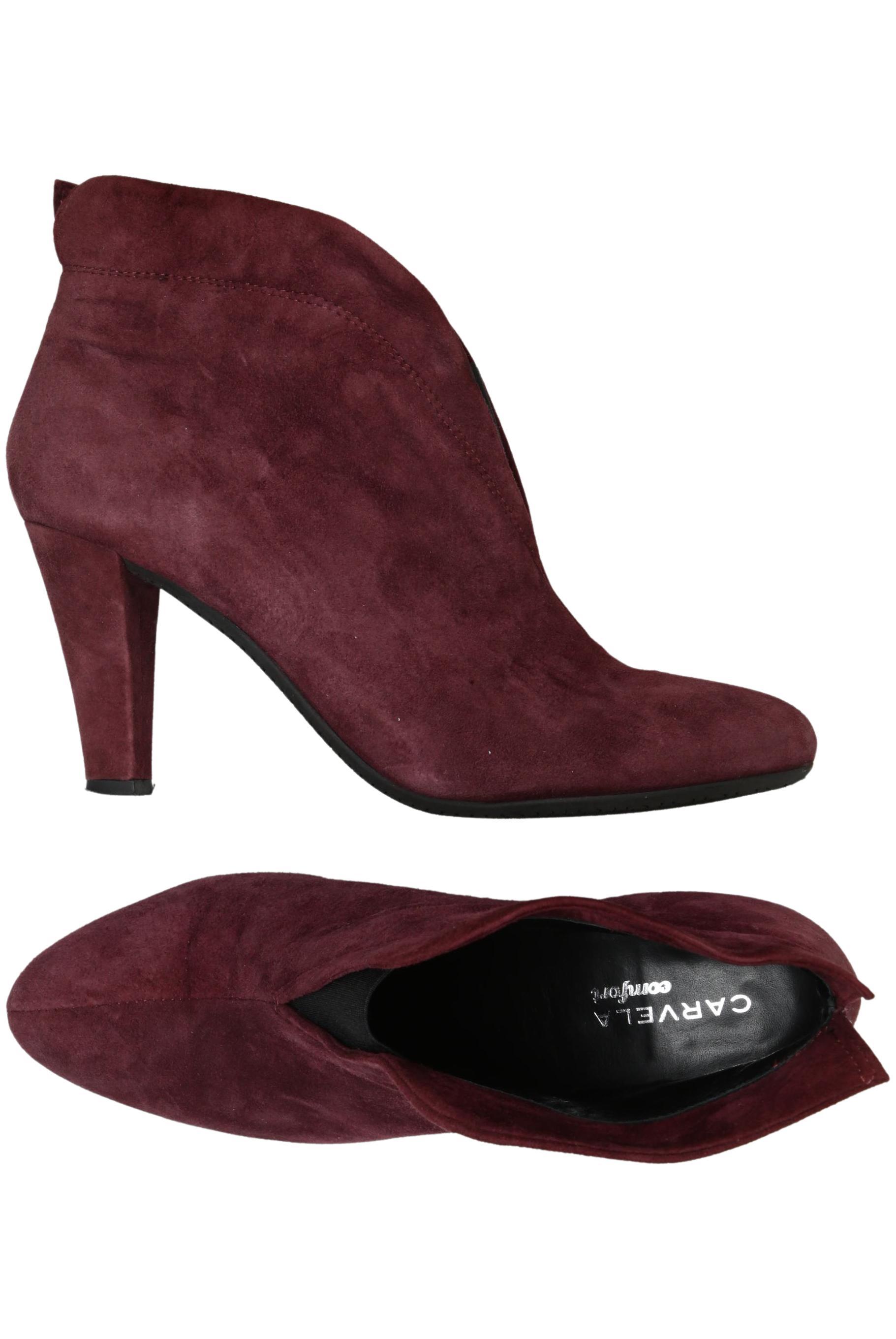 

Carvela Damen Stiefelette, bordeaux, Gr. 40