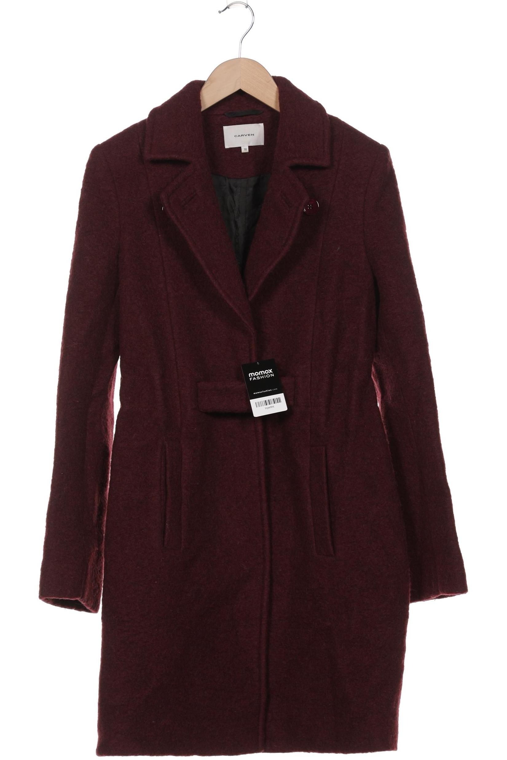 

Carven Damen Mantel, bordeaux, Gr. 38