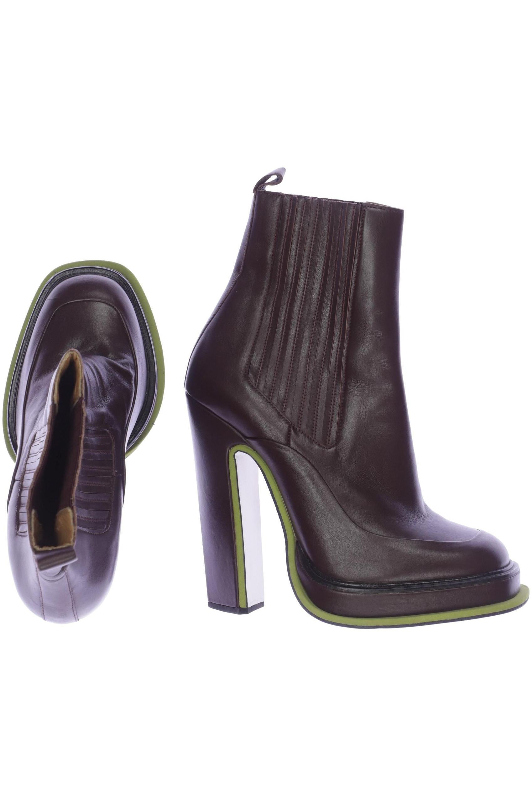 

Carven Damen Stiefelette, bordeaux, Gr. 39