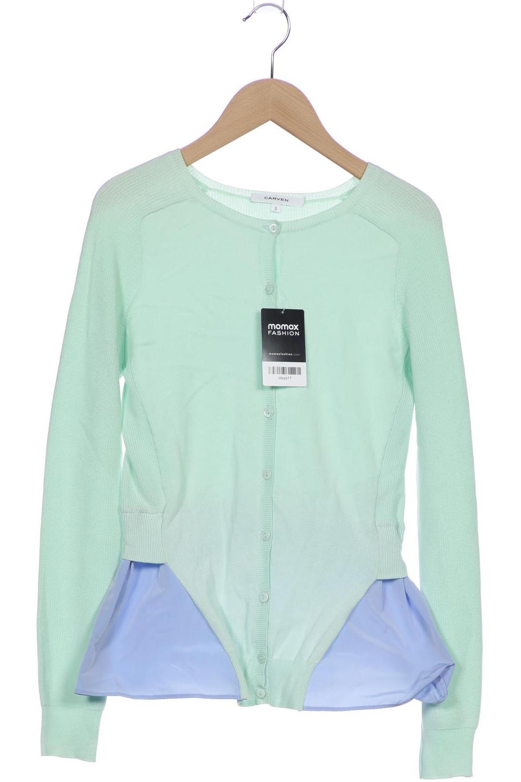 

Carven Damen Strickjacke, türkis, Gr. 36