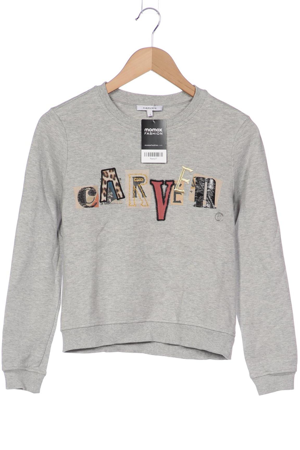 

Carven Damen Sweatshirt, grau, Gr. 36