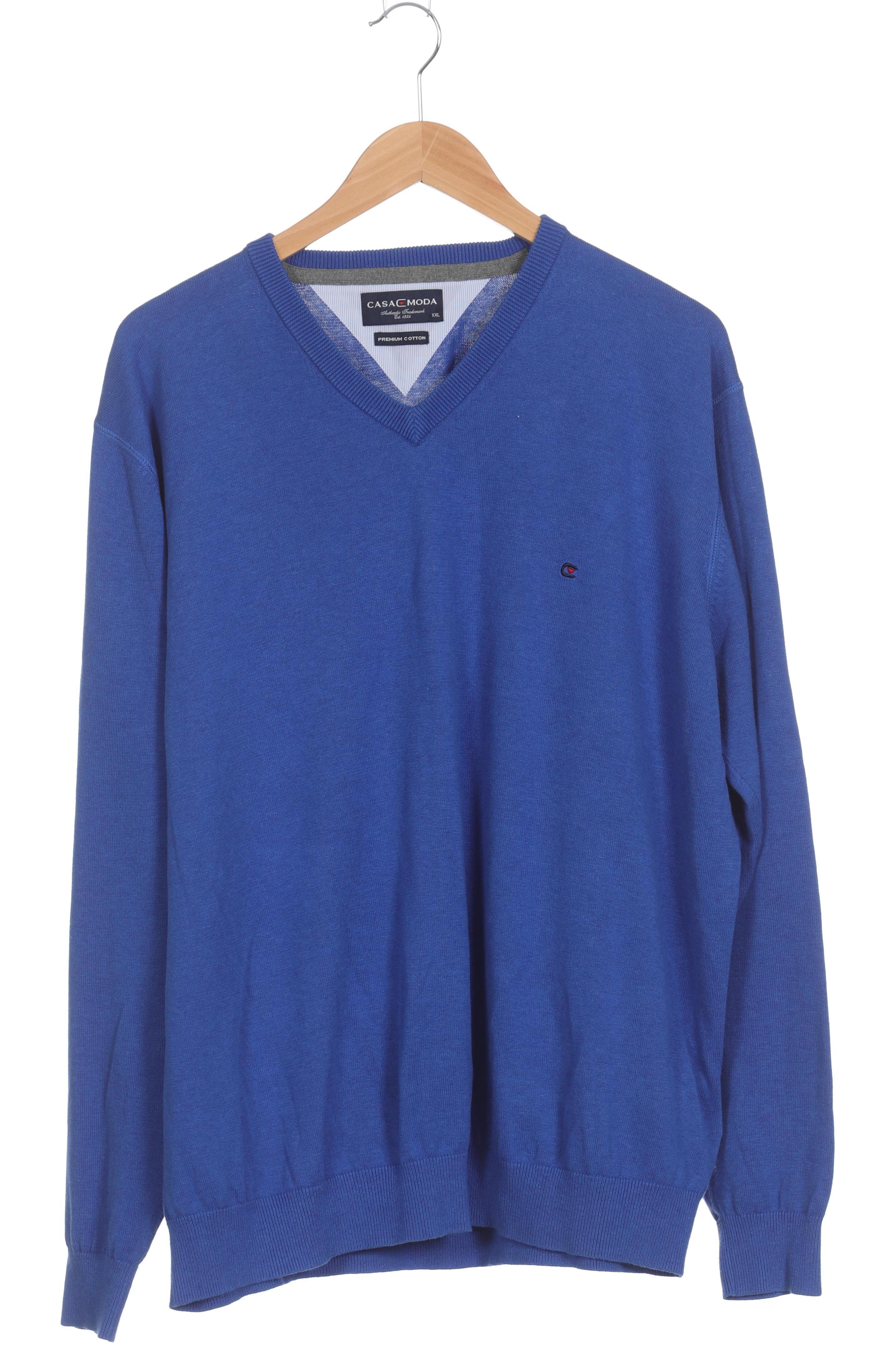 

Casa Moda Herren Pullover, blau, Gr.